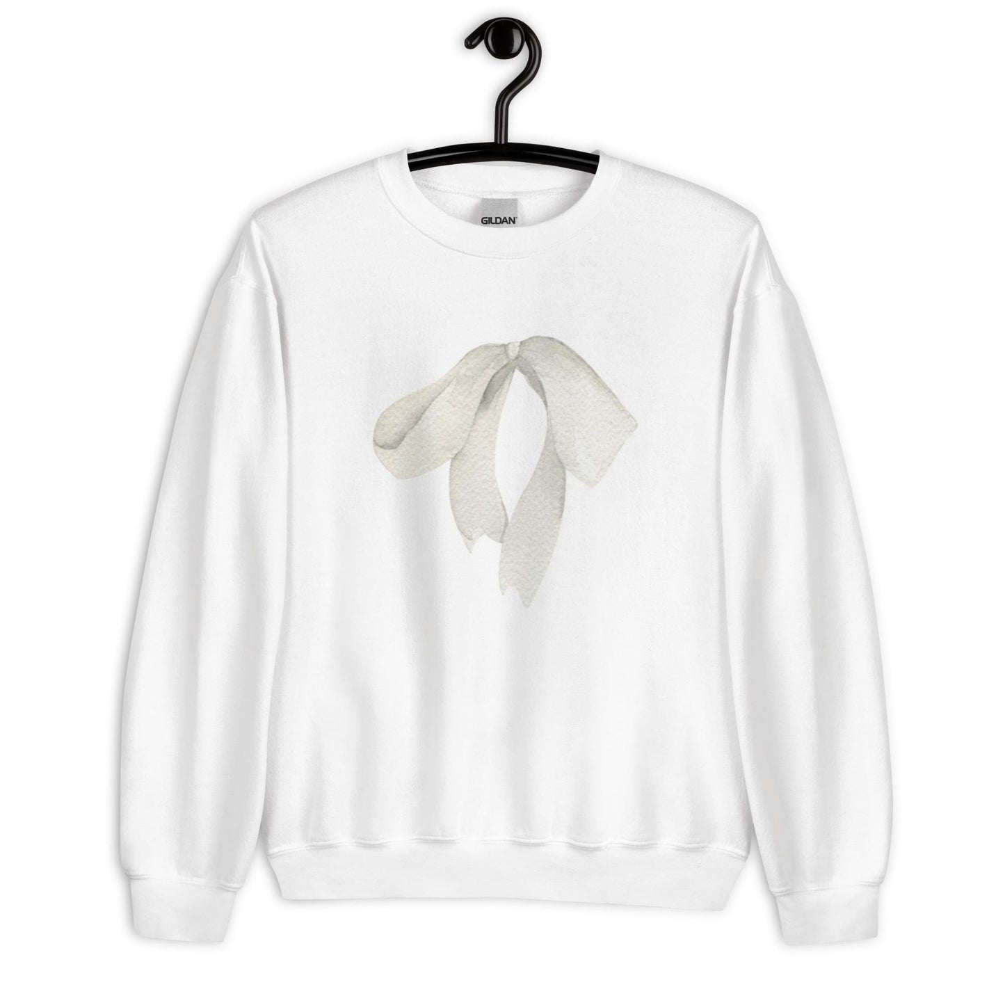 Sweat Minimaliste pour Femme à Col Rond en Coton - Pull Personnalisable, doux, coupe classique, confortable tendance - cadeau d'anniversaire