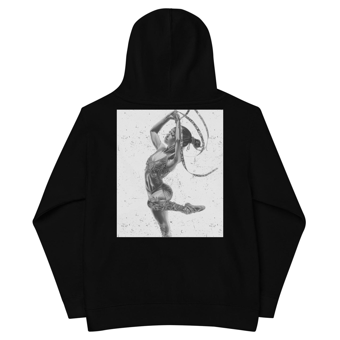 Sweat à Capuche pour Petite Fille en Coton mélangé avec Motif Imprimé - Pull chaud et doux pour enfant, hoodie mignon hiver cocooning cadeau