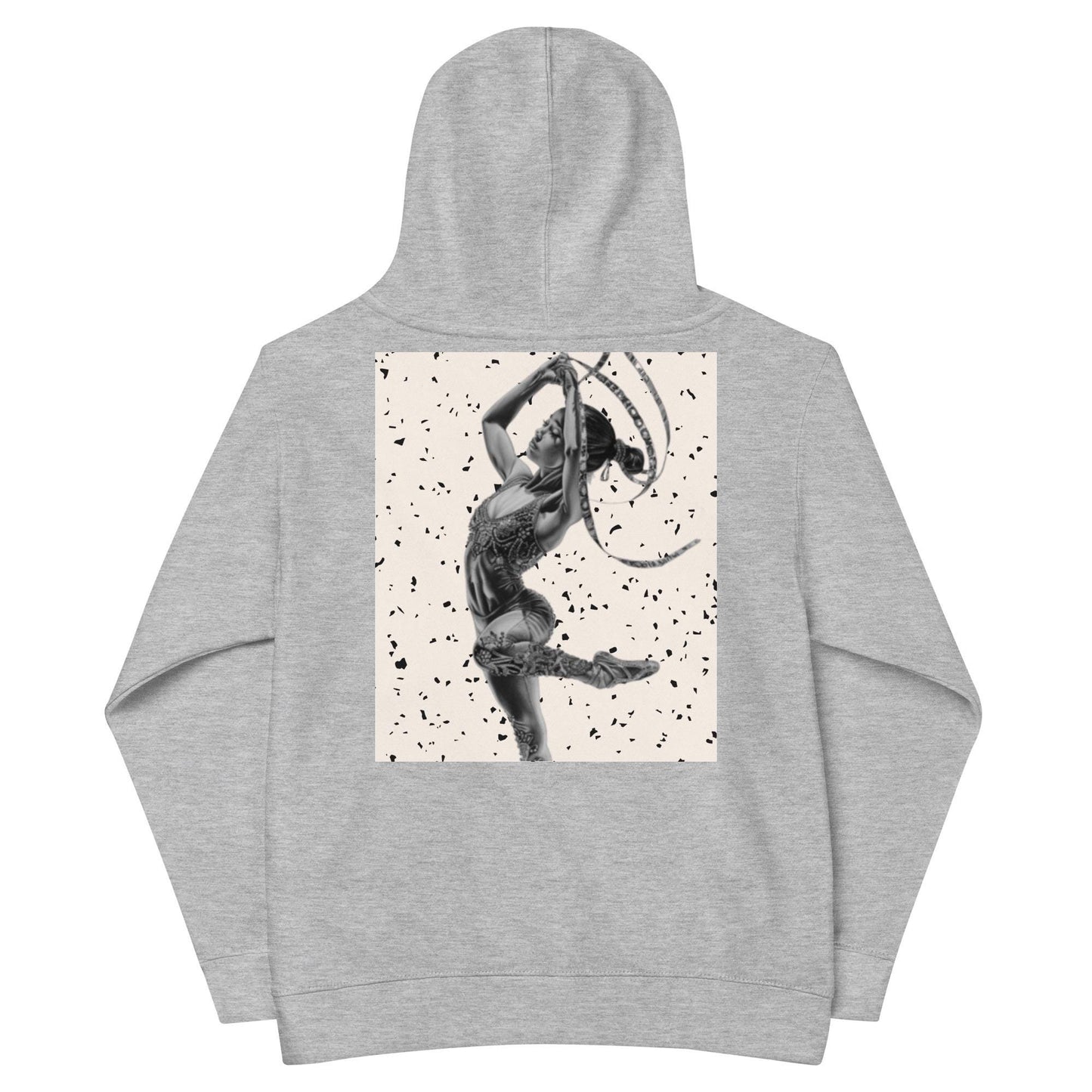Sweat à Capuche pour Petite Fille en Coton mélangé avec Motif Imprimé - Pull chaud et doux pour enfant, hoodie mignon hiver cocooning cadeau
