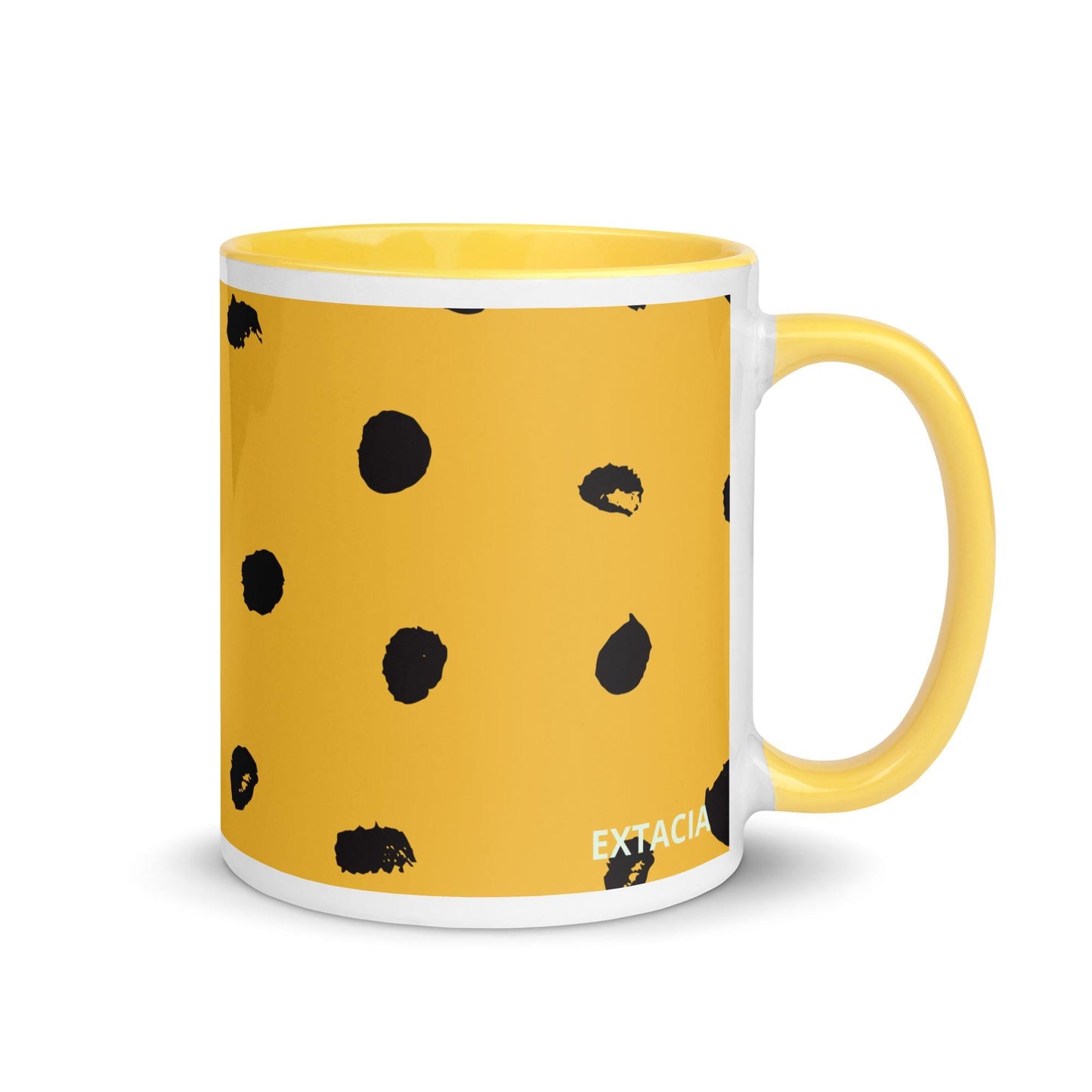 Mug à Intérieur Coloré – Tasse en Céramique Élégante - Design imprimé animal - Café, Thé ou Chocolat Chaud - cuisine, cadeau, bureau