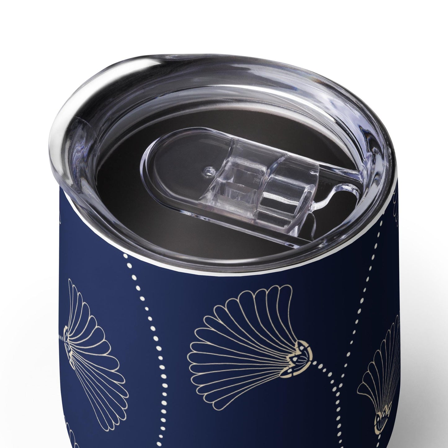 Mug Isotherme Inox - Petit Thermos Isotherme en Acier Inoxydable – Design Florale - Mug de Voyage, Gobelet à Vin, Café, Thé, Étanche