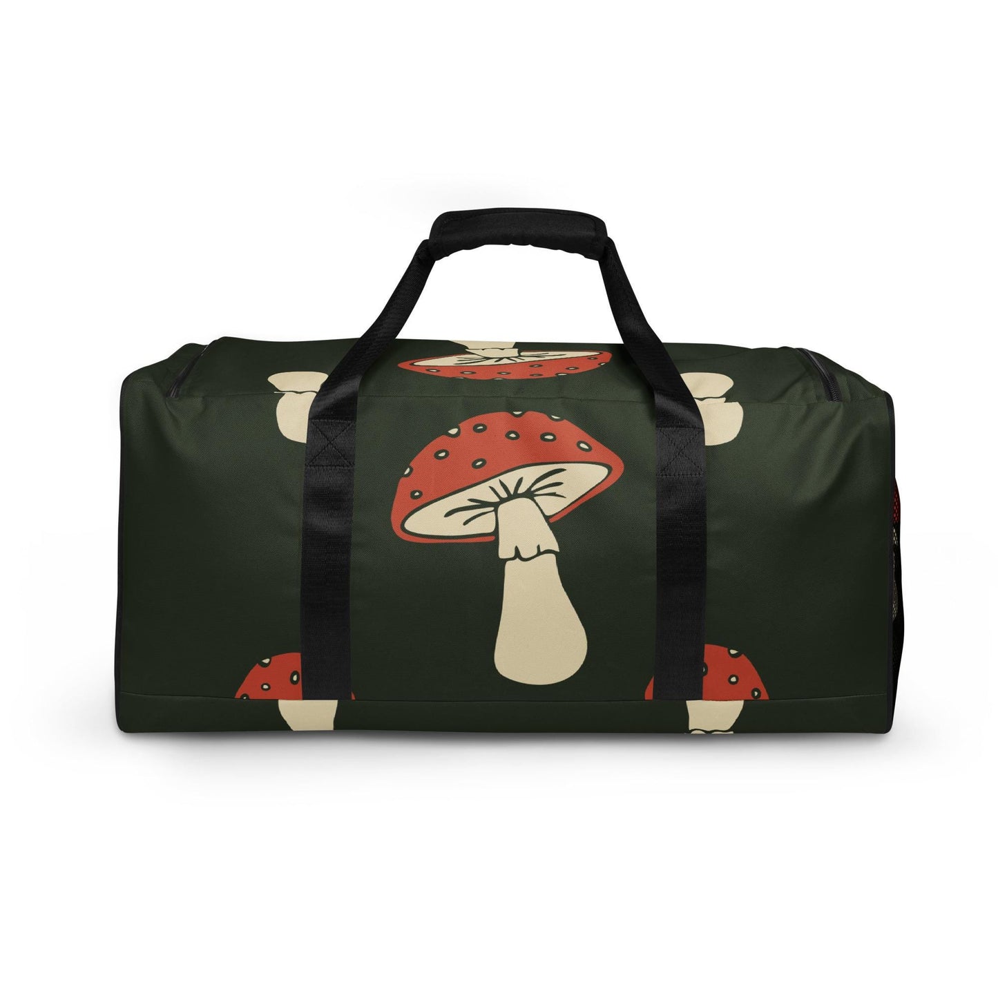 Sac de Voyage Grand Format - Sac de sport - Léger, Spacieux et Résistant - Weekends, Gym - cadeau - Design Minimaliste Champignons