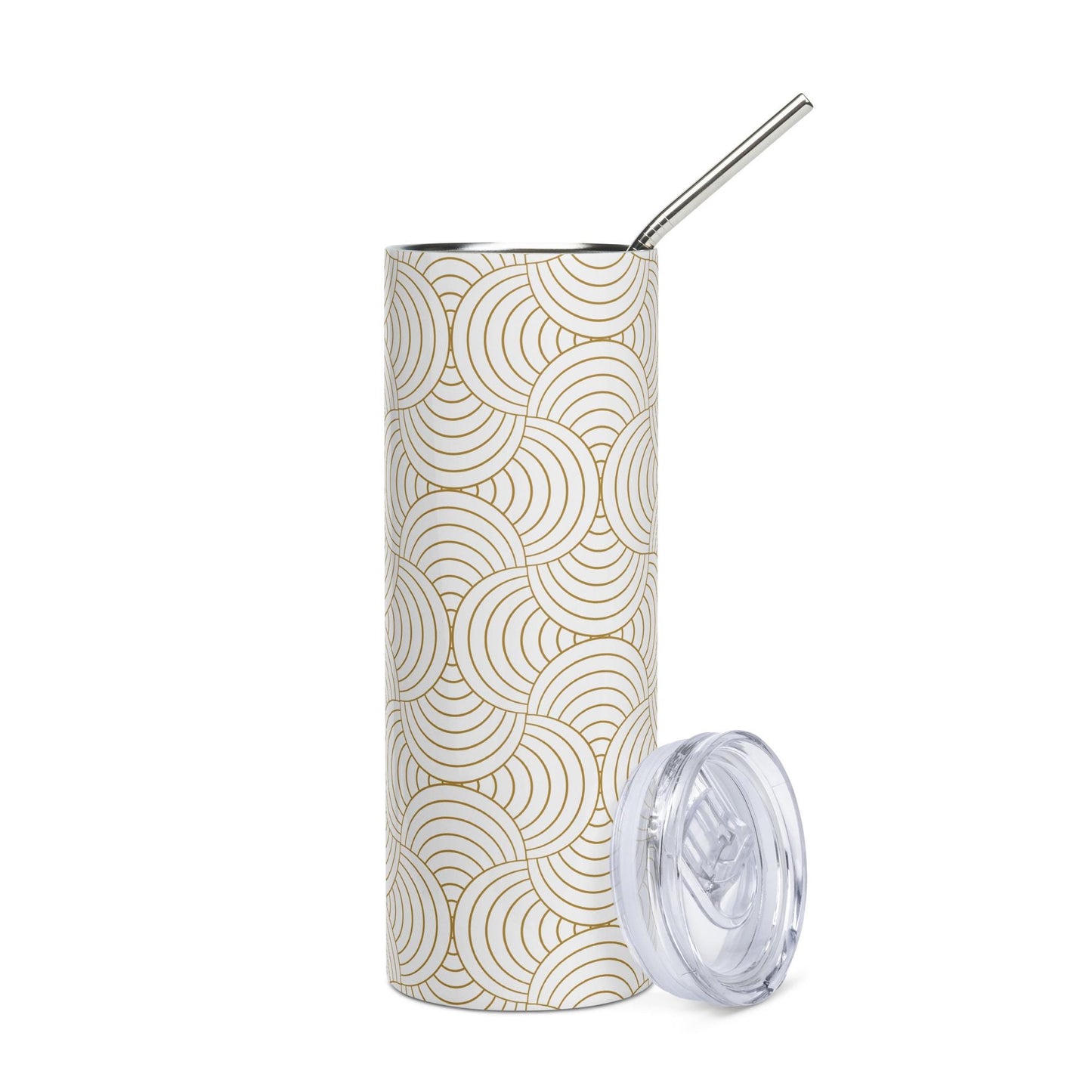 Mug isotherme inox - Design Graphique - Gobelet Acier Inoxydable – Mug de Voyage Durable, Étanche, Élégant - Boisson Chaude et Froide, Café