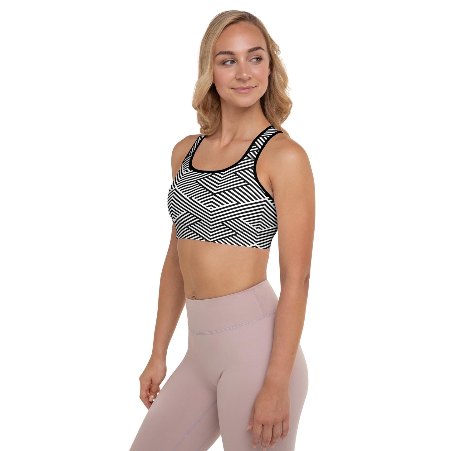 Brassière de Sport Rembourrée pour femme - Confortable - Yoga, Fitness, Running, gymnastique, tennis, danse - cadeau, anniversaire, noël