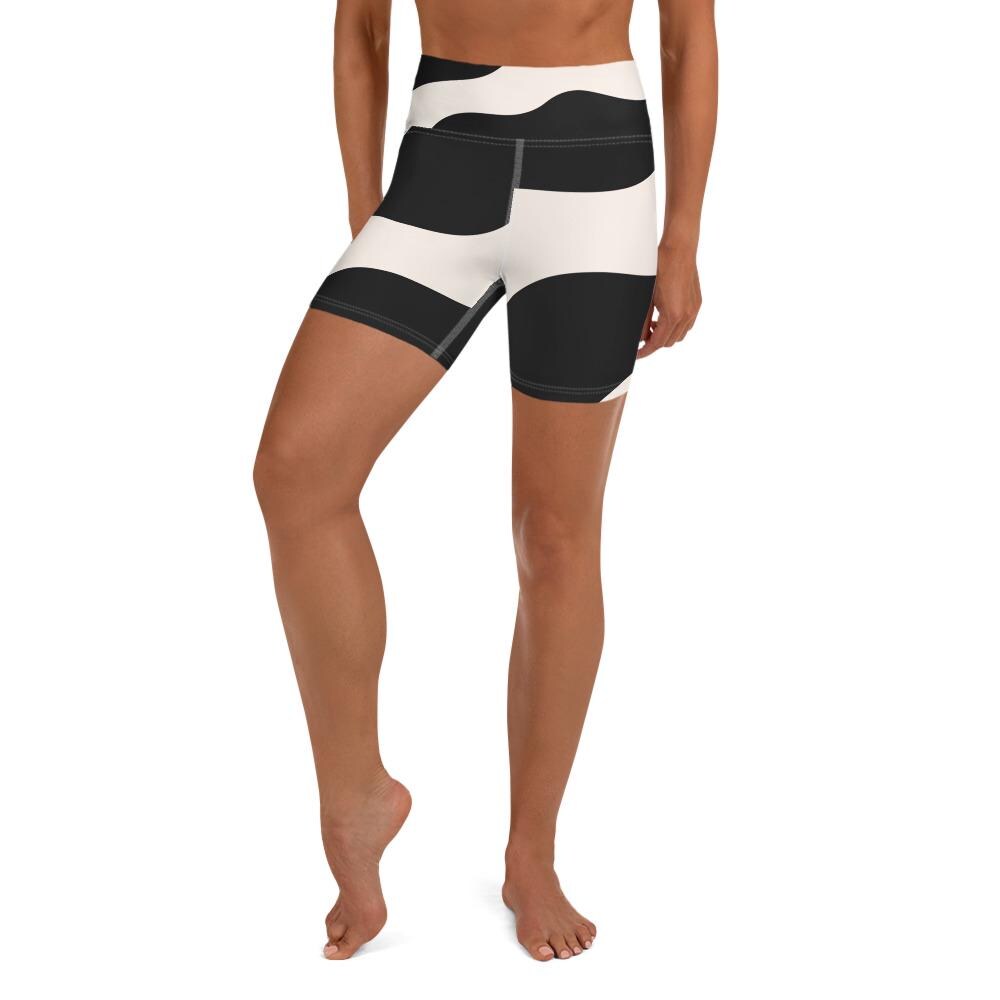 Short Leggings de Yoga pour Femme – Short Stretch et Confortable - Fitness Danse Méditation, gymnastique, Cadeau, anniversaire, Noël