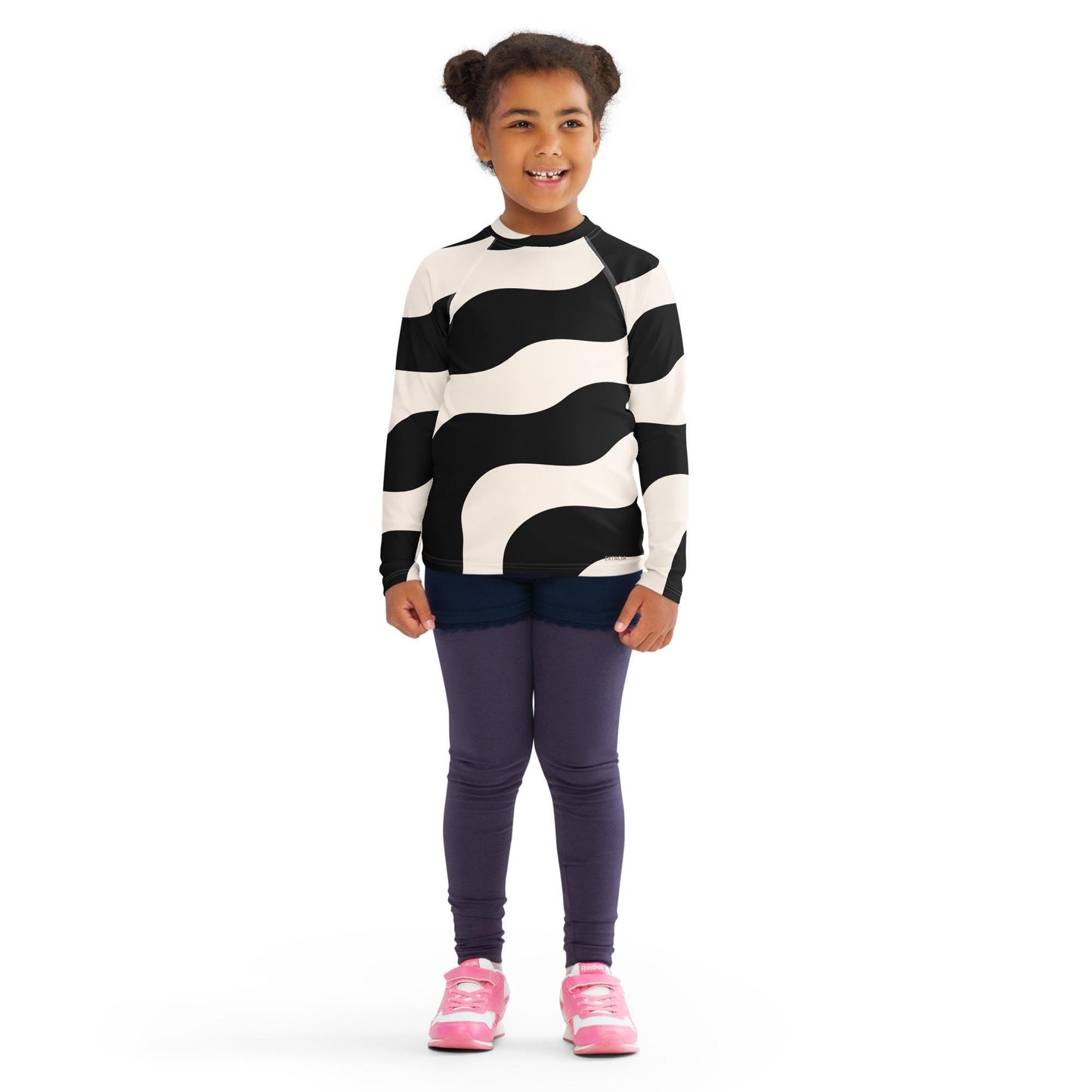 Rash Guard – T-Shirt de Compression pour Bébé et Petite Fille, Séchage Rapide et Protection UV - Natation, nage, Sport, Surf, gymnastique
