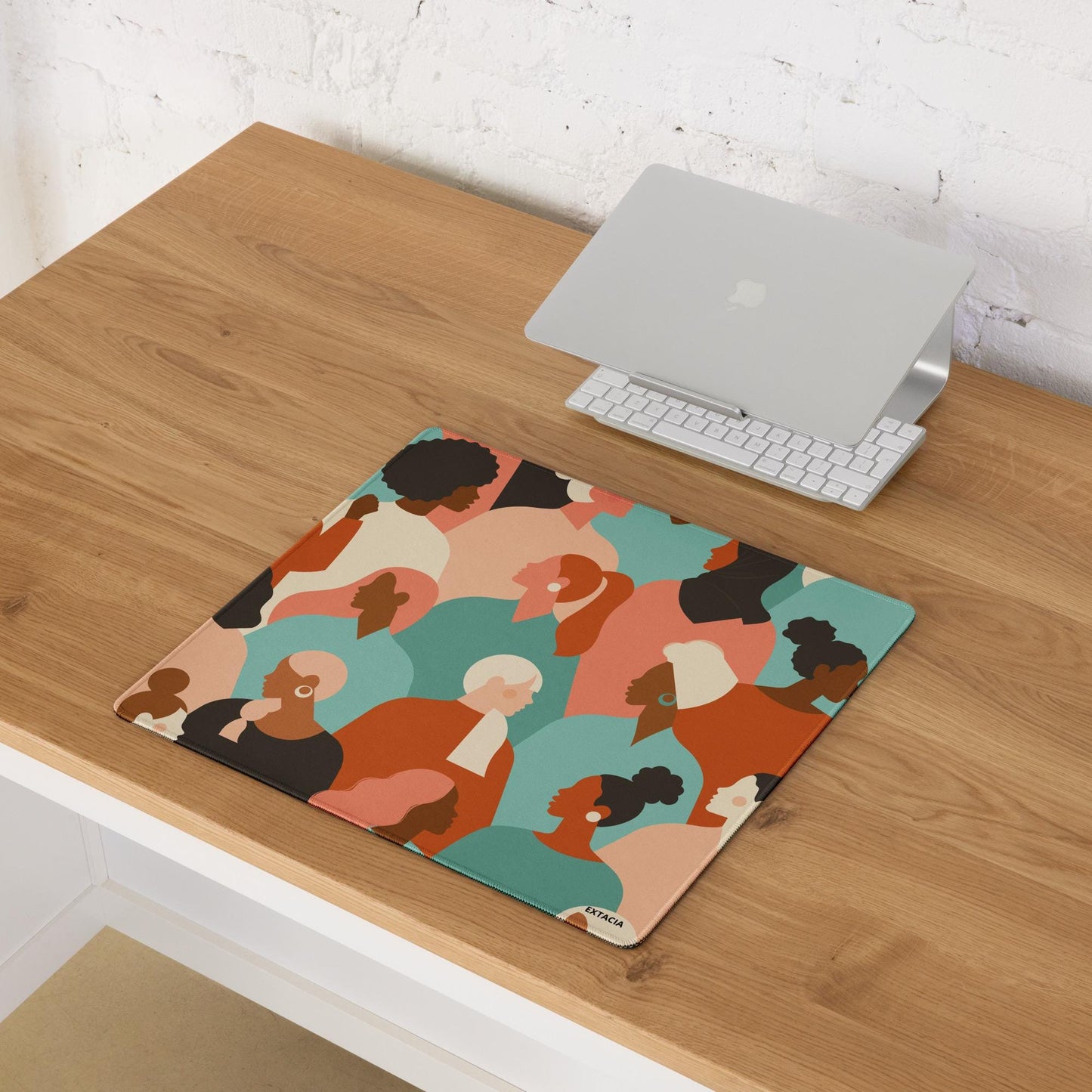 Tapis de Souris Gaming XXL - design minimaliste - surface lisse, base antidérapante, grand format, confortable, durable - Accessoire bureau