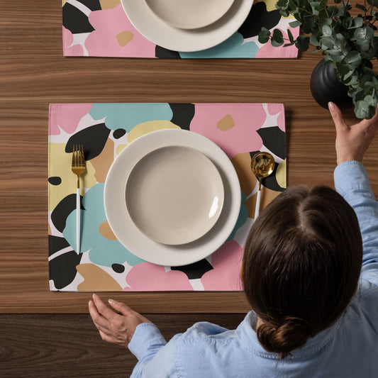 Ensemble de 4 Sets de Table – Lot de 4, Design, Élégants et Résistants - Décoration de Table et Protection, art de la table, cuisine moderne
