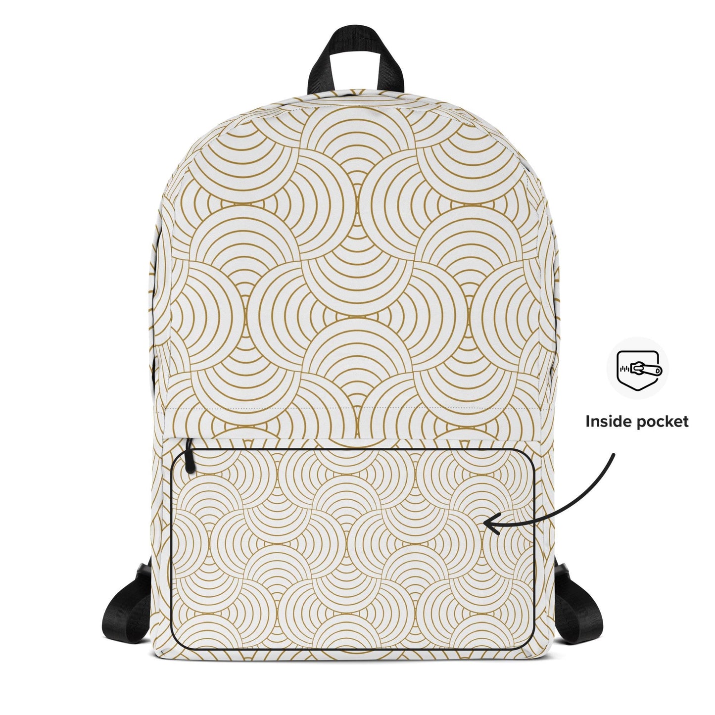 Sac à dos - Léger, Spacieux et Résistant - design minimaliste - pour Voyages, Études, Sport, Ordinateur, Gym, cadeau, anniversaire, école