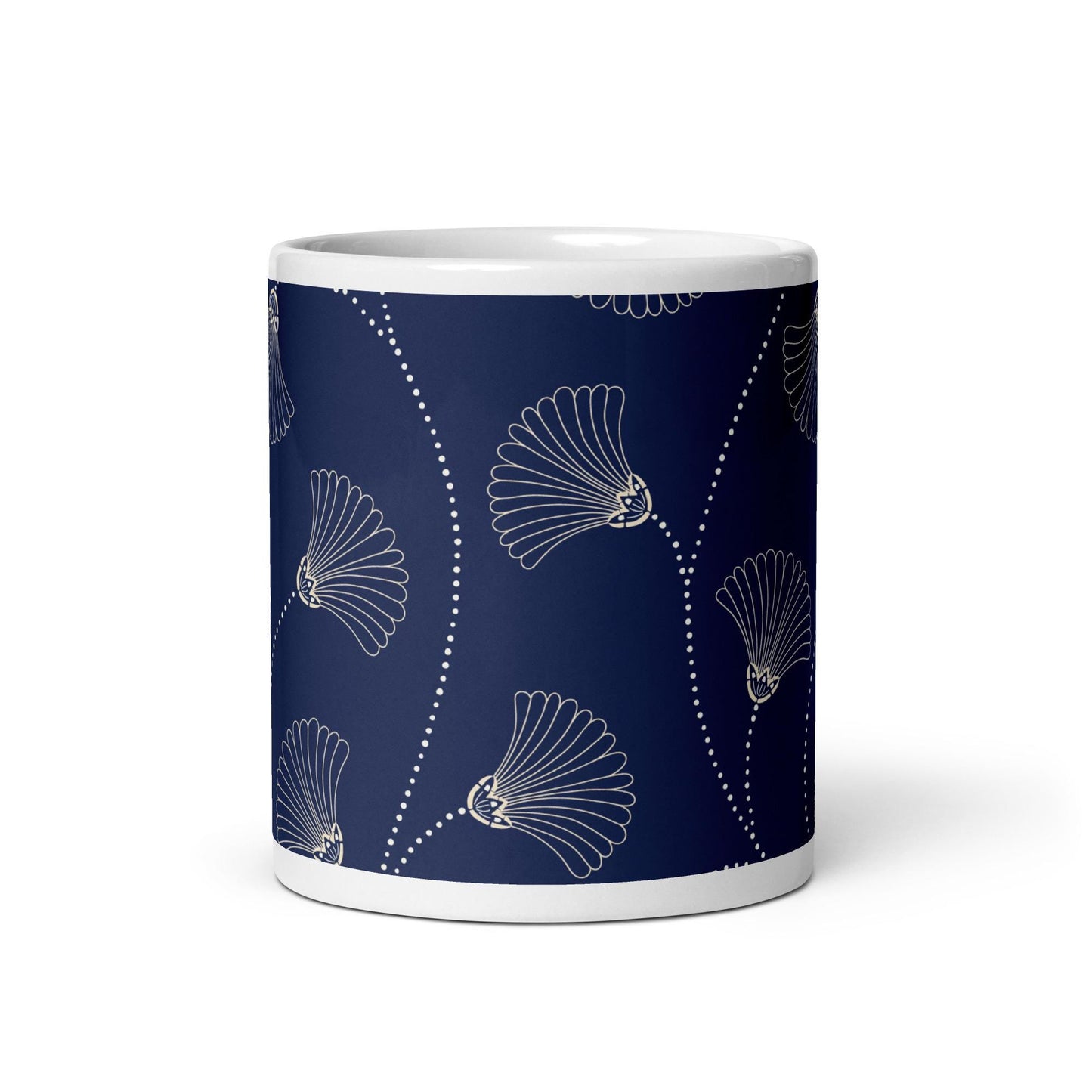 Mug en Céramique – 11, 15 et 20 oz - Tasse Élégante - Design Florale - Personnalisable - cadeau, bureau, déco cuisine, anniversaire, Noël