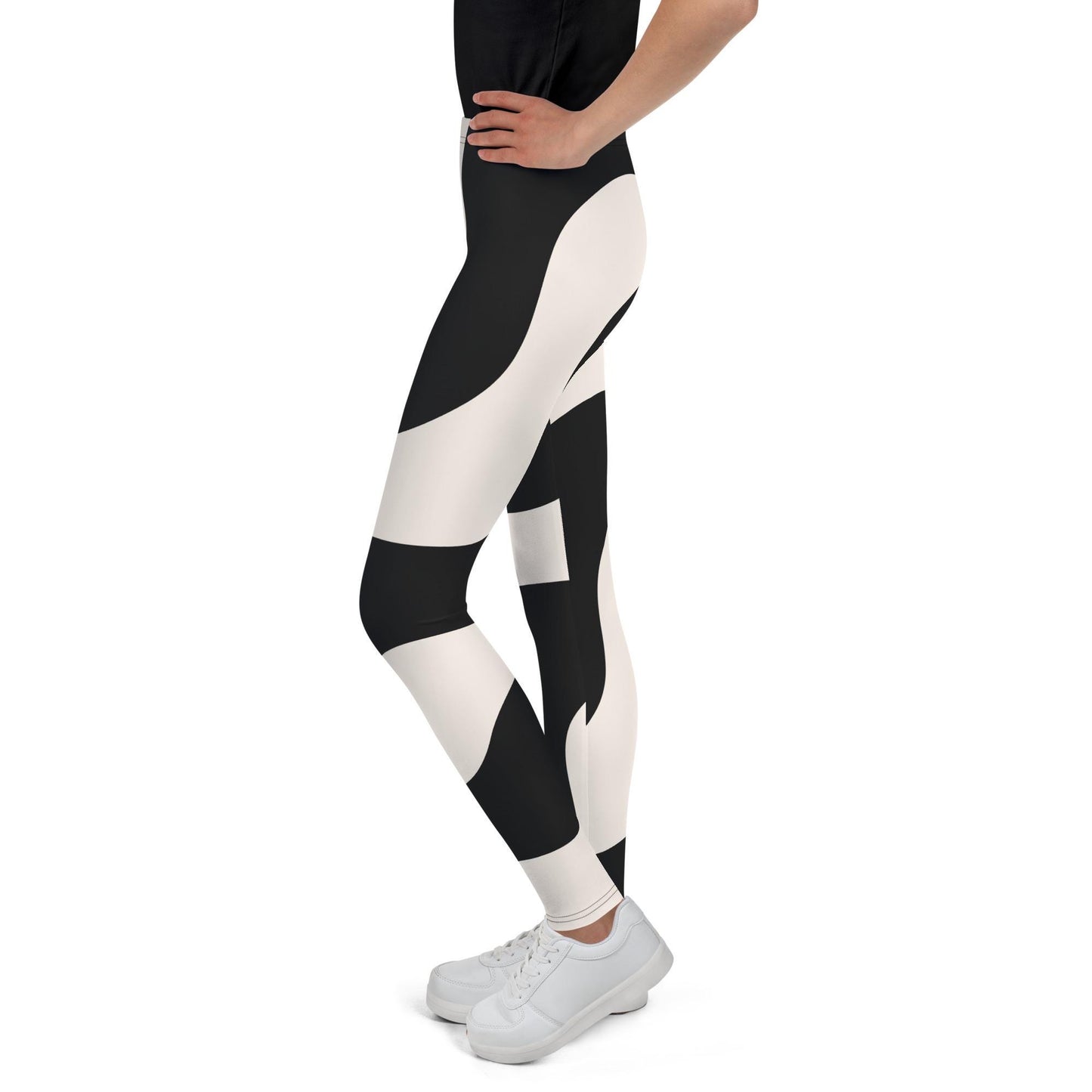 Leggings pour fille ado – pantalon de sport confortable et stretch pour yoga, gym et danse, sport, ballet, école, cadeau - legging