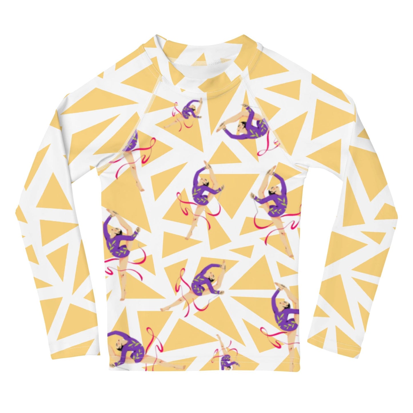 Rash Guard – T-Shirt de Compression pour Bébé et Petite Fille, Séchage Rapide et Protection UV - Natation, nage, Sport, Surf, gymnastique