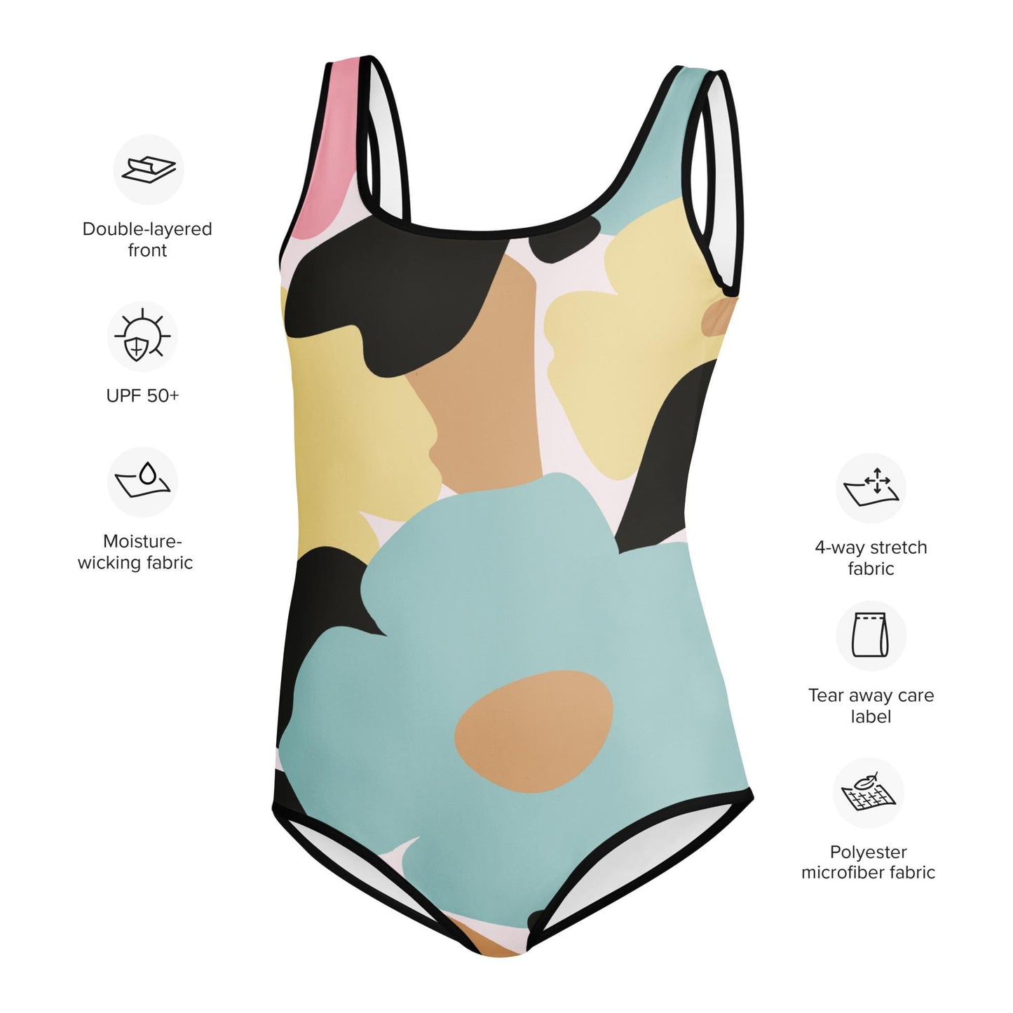 Maillot de Bain une Pièce pour Fille Adolescente – Tendance, Confortable et Stylé - Été, Piscine, Plage, Cadeau, nage, Ados, natation