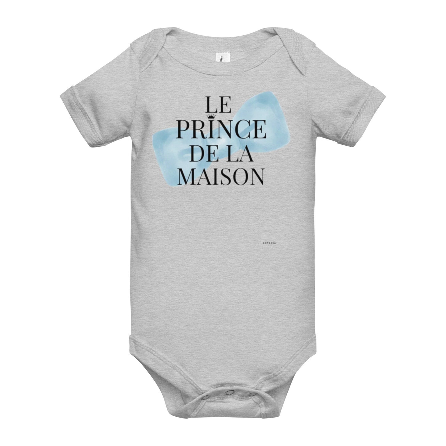 Texture du coton et finitions, body  doux et respirant - GRIS - LE PRINCE DE LA MAISON