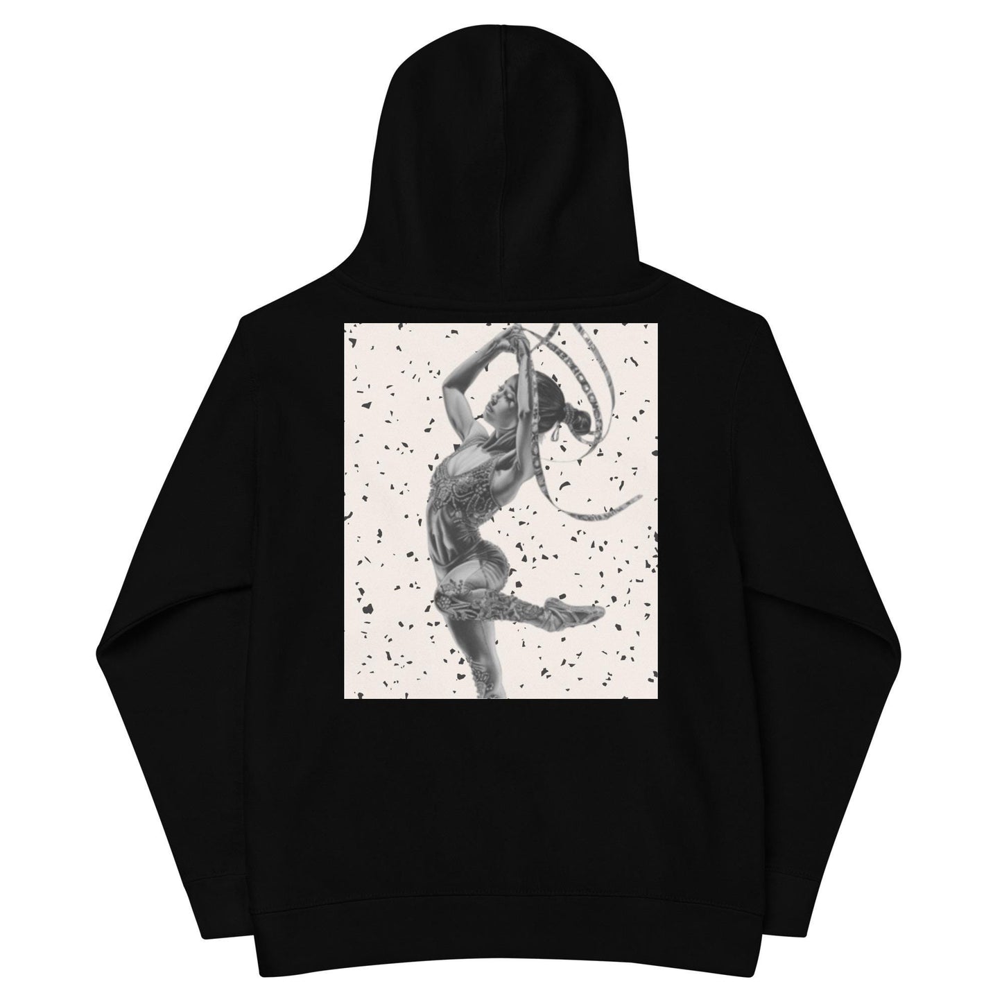 Sweat à Capuche pour Petite Fille en Coton mélangé avec Motif Imprimé - Pull chaud et doux pour enfant, hoodie mignon hiver cocooning cadeau
