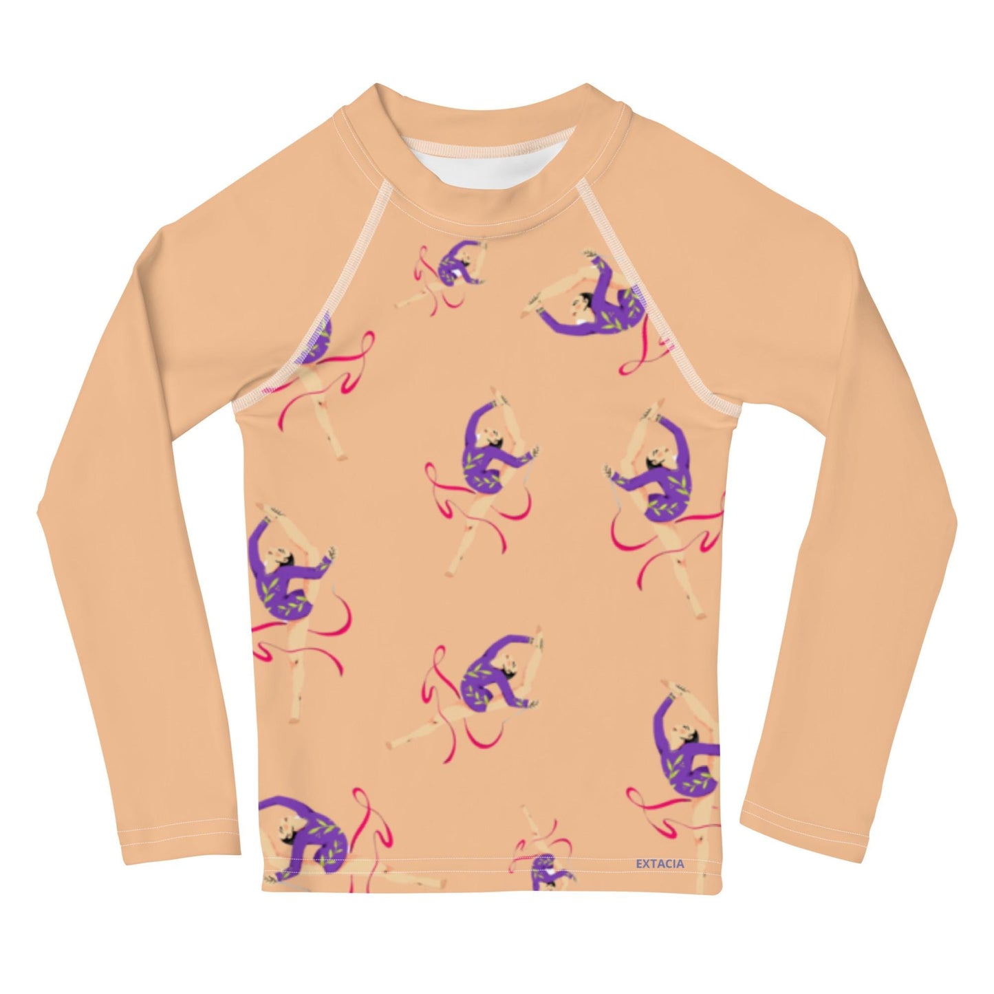 Rash Guard – T-Shirt de Compression pour Bébé et Petite Fille, Séchage Rapide et Protection UV - Natation, nage, Sport, Surf, gymnastique