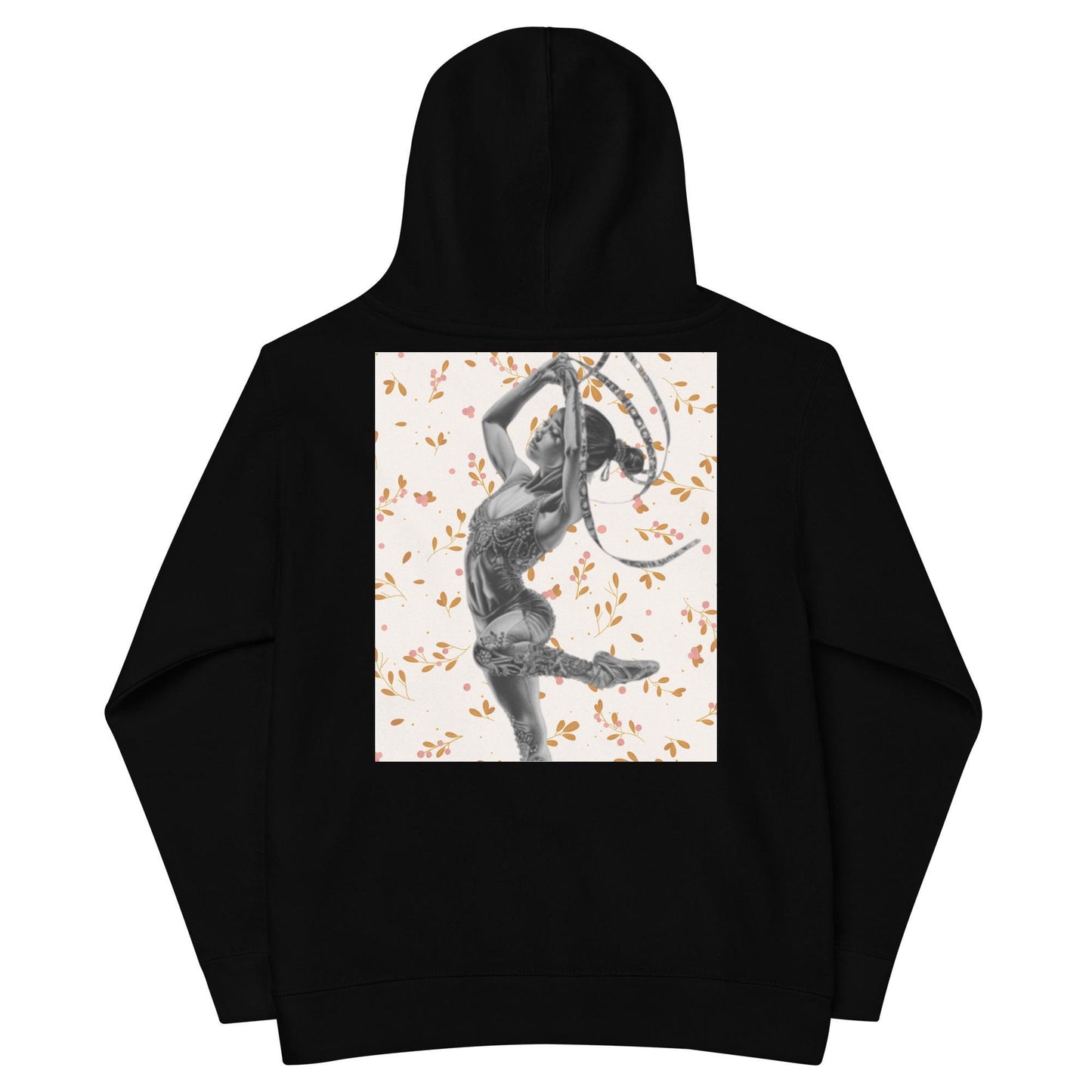 Sweat à Capuche pour Petite Fille en Coton mélangé avec Motif Imprimé - Pull chaud et doux pour enfant, hoodie mignon hiver cocooning cadeau