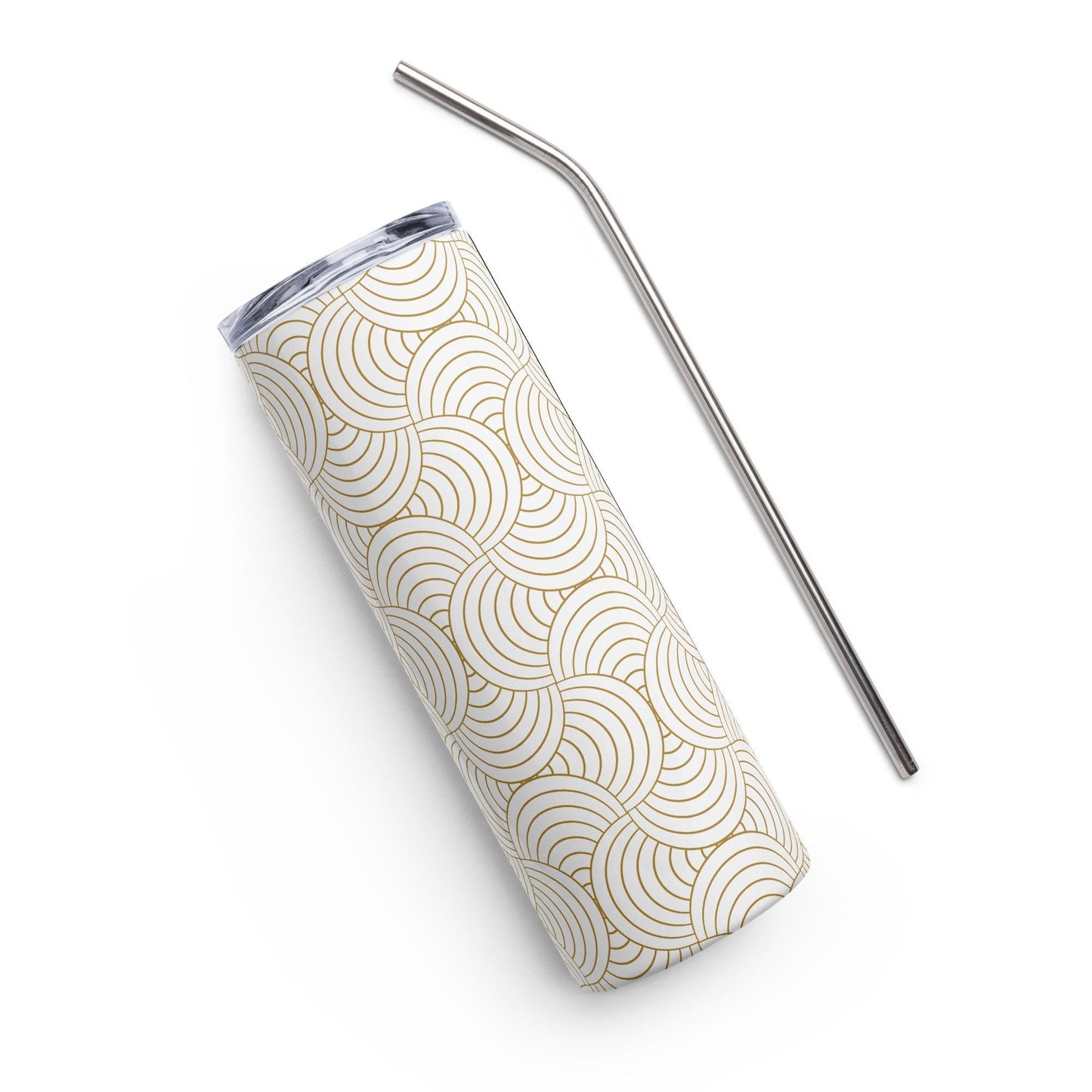 Mug isotherme inox - Design Graphique - Gobelet Acier Inoxydable – Mug de Voyage Durable, Étanche, Élégant - Boisson Chaude et Froide, Café