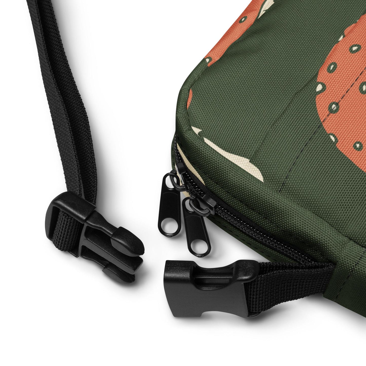 Sacoche Bandoulière Minimaliste - Sac Unisex Personnalisable – Légère, Compacte, Pratique – Quotidien, Voyage Design Minimaliste Champignons