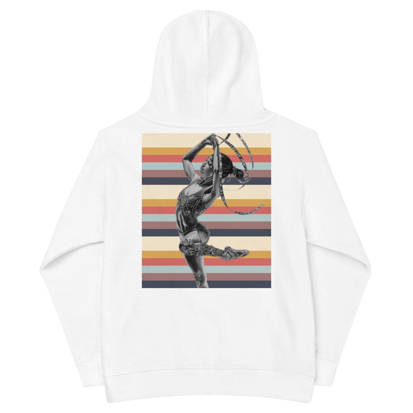 Sweat à Capuche pour Petite Fille en Coton mélangé avec Motif Imprimé - Pull chaud et doux pour enfant, hoodie mignon hiver cocooning cadeau