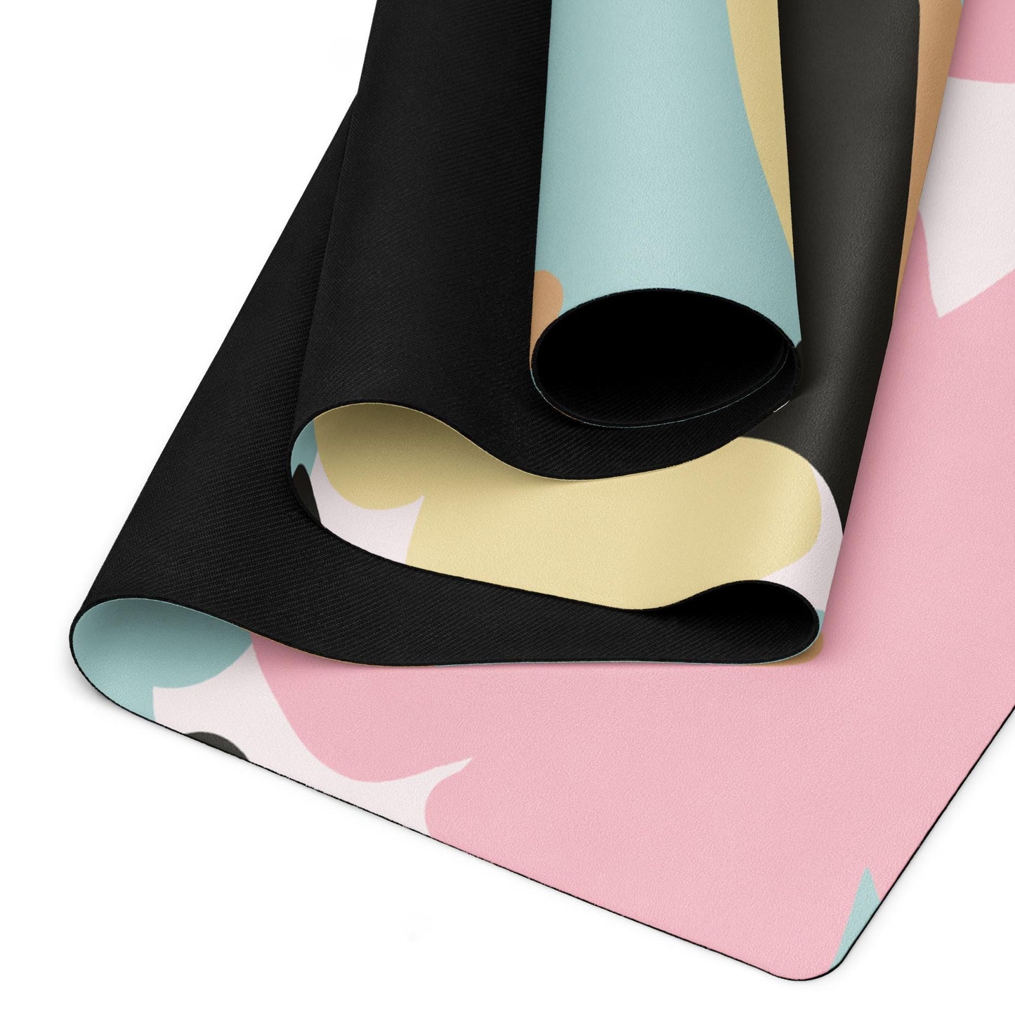 Tapis de sport - Tapis de Yoga - Antidérapant en Microfibre – Léger, Écologique et Durable - Pilates, Fitness, entrainement – cadeau