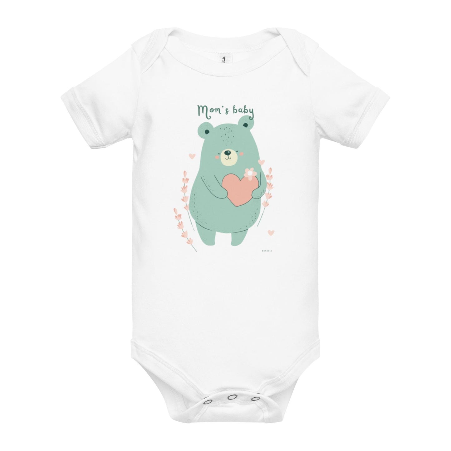 Body Bébé Unisexe 100 % Coton Doux - Manches Courtes et boutons-pression - Personnalisable – Confort et Style pour les Tout-Petits, cadeau