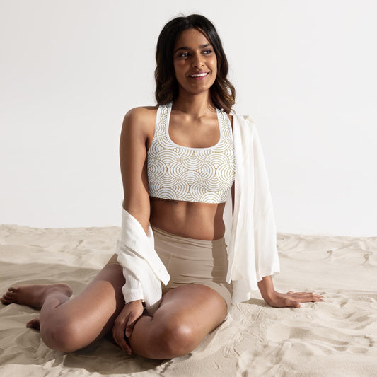 Brassière de Sport Rembourrée pour femme - Confortable - Yoga, Fitness, Running, gymnastique, tennis, danse - cadeau, anniversaire, noël