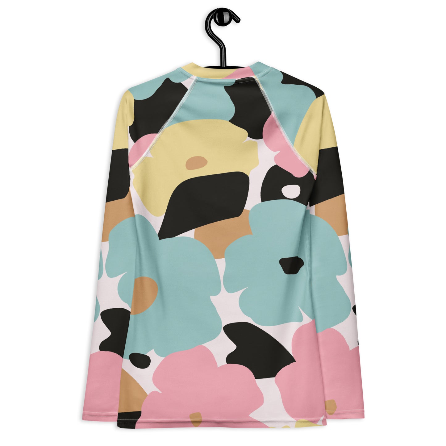 Rash guard pour femme – Fleuri, Pastel – Anti-UV*, séchage rapide, respirant – Minimaliste