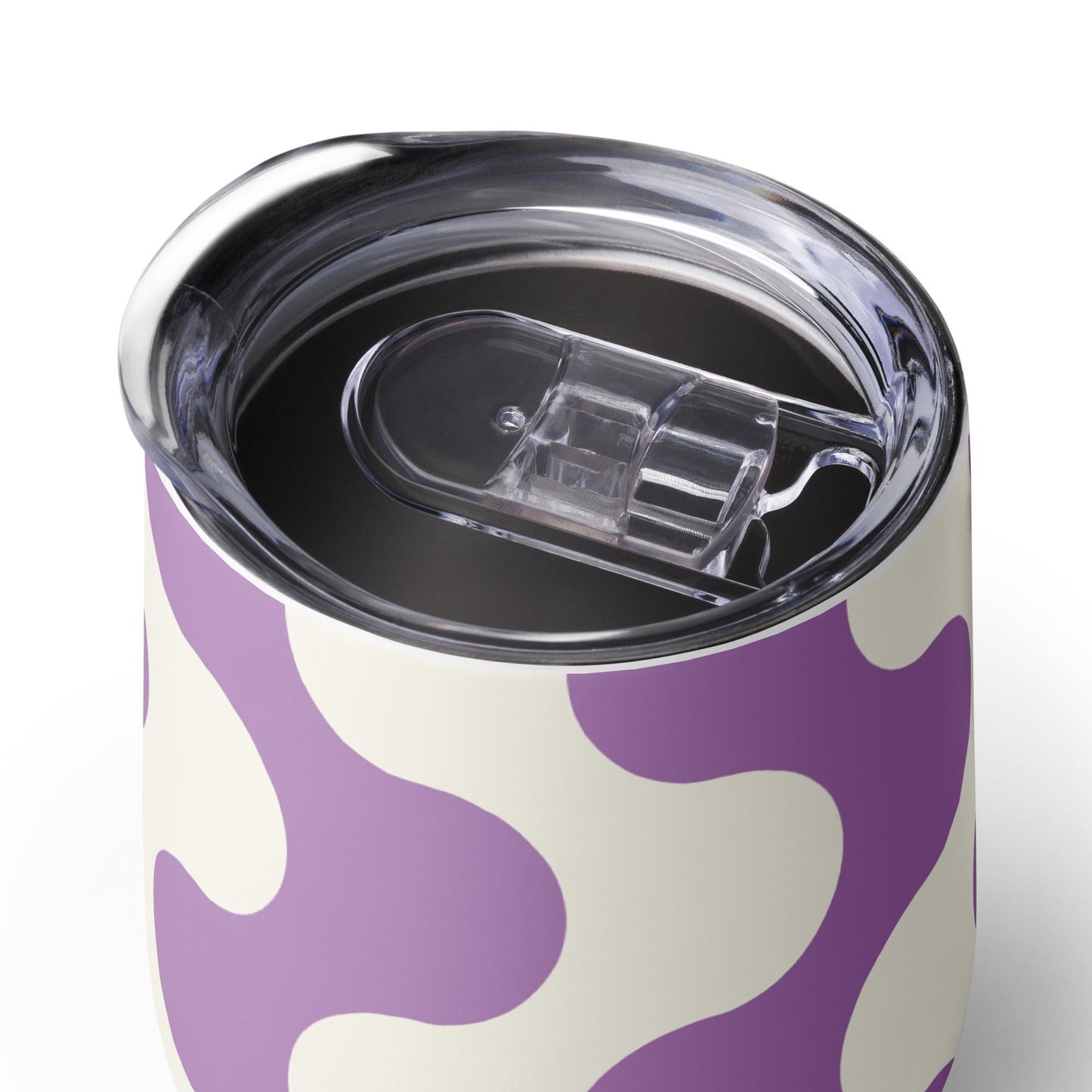 Mug Isotherme Inox - Petit Thermos Isotherme en Acier Inoxydable – Design Graphique - Mug de Voyage, Gobelet à Vin, Café, Thé, Étanche
