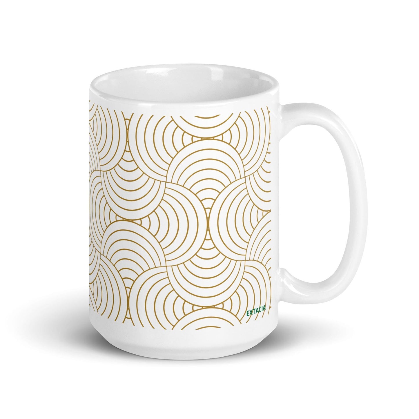 Mug en Céramique – 11, 15 et 20 oz - Tasse Design et Élégante -  Design Graphique - Personnalisable - cadeau, bureau, déco cuisine