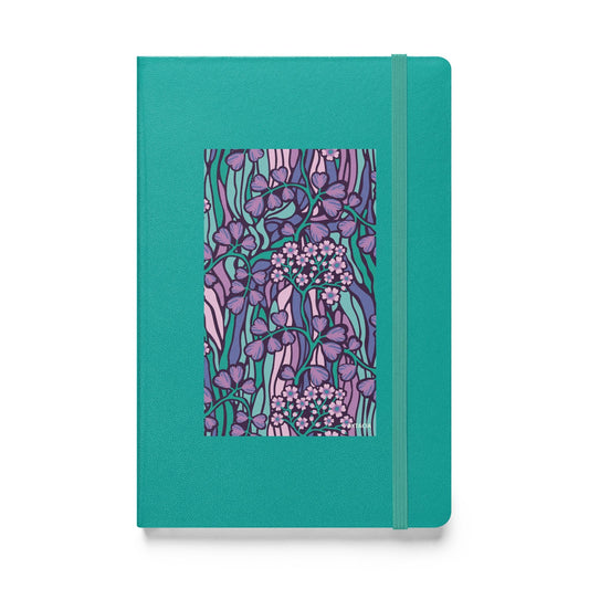 Carnet Journal à Couverture Rigide avec illustration artistique - Notebook pour écriture dessin organisation, papeterie créative - cadeau