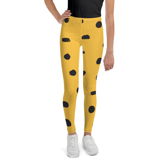 Leggings pour fille ado – pantalon de sport confortable et stretch pour yoga, gym et danse, sport, ballet, école, cadeau - legging
