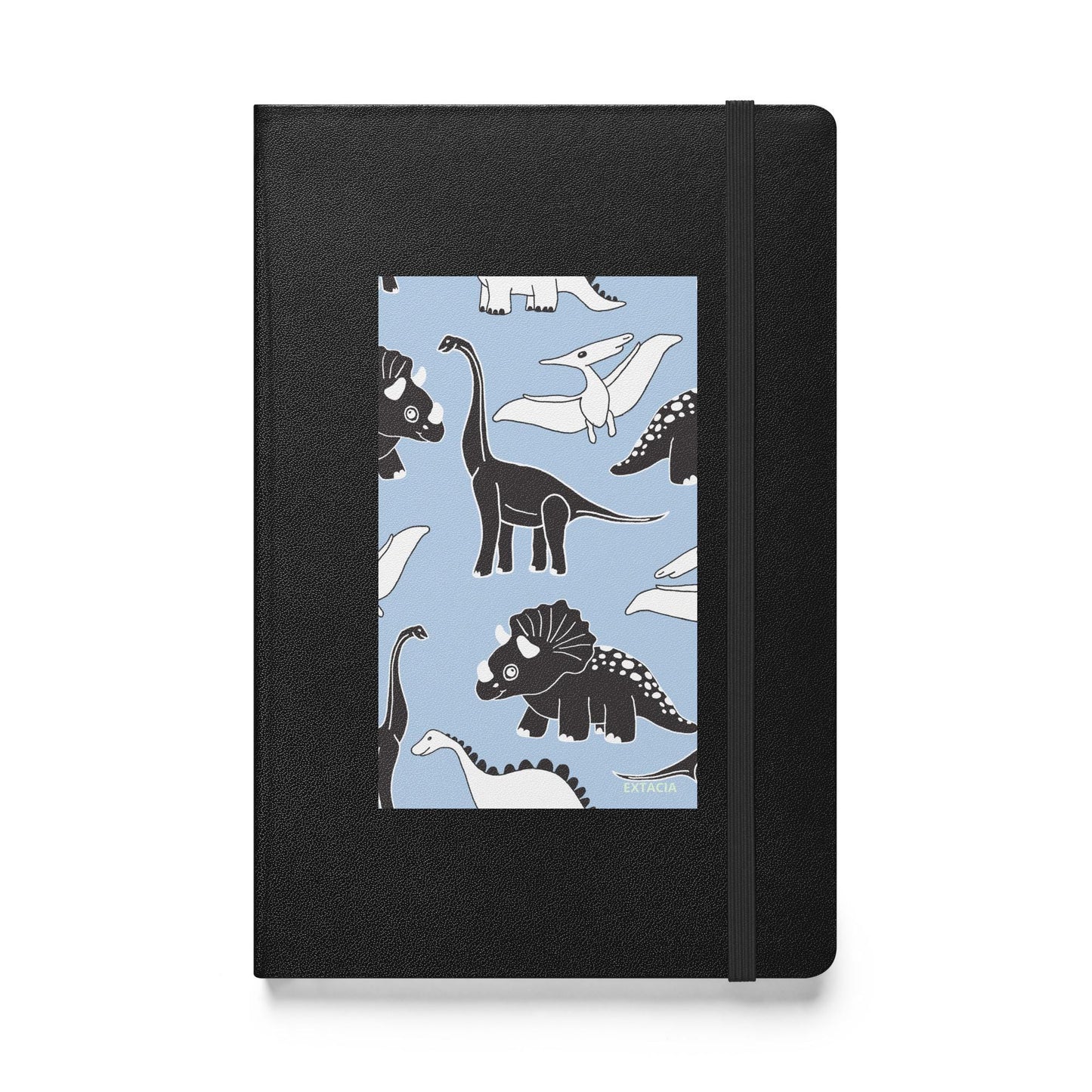 Carnet Journal à Couverture Rigide avec illustration artistique "Dinosaure" - Notebook pour écriture dessin organisation, papeterie - cadeau