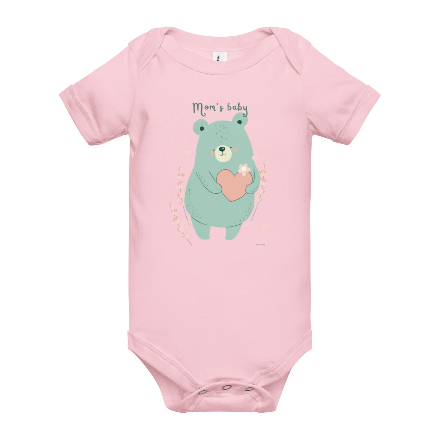 Body bébé unisexe – 100 % coton, doux et respirant – Mom's Baby