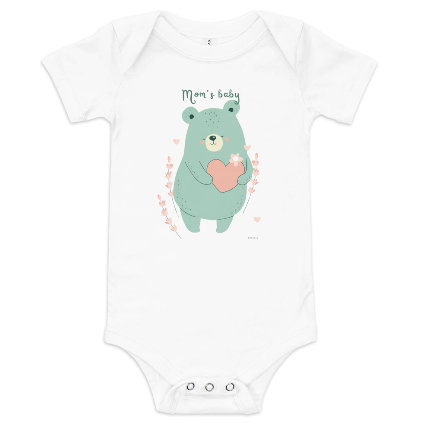 Body bébé unisexe – 100 % coton, doux et respirant – Mom's Baby