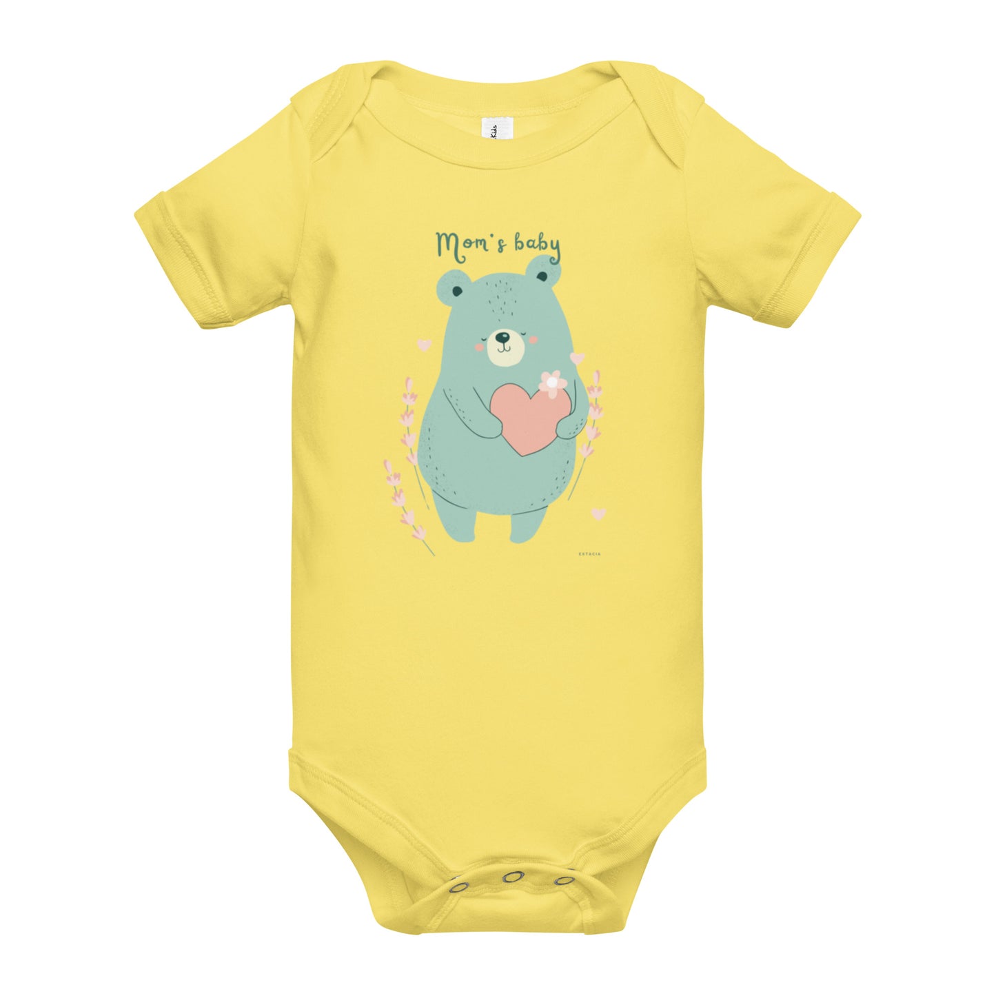 Body bébé unisexe – 100 % coton, doux et respirant – Mom's Baby