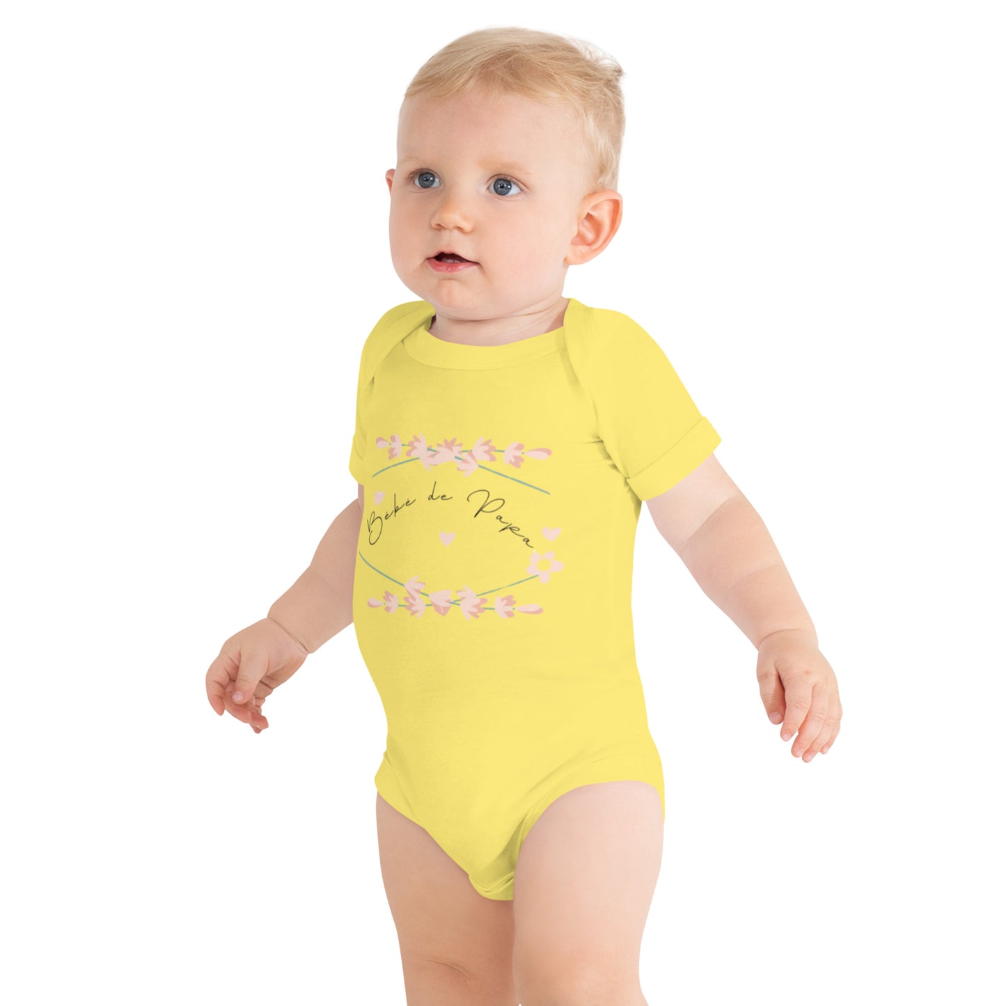 Body bébé unisexe – 100 % coton, doux et respirant – Bébé de Papa