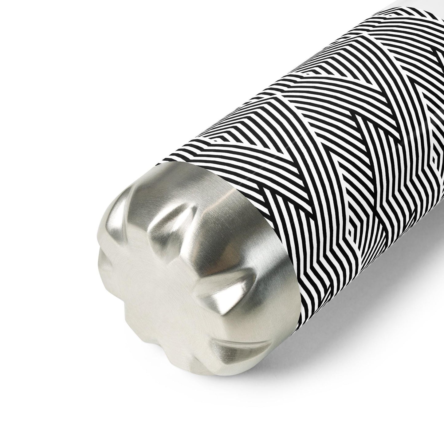 Bouteille en Inox - Gourde Étanche Isotherme en Acier Inoxydable – Design Graphique - Durable – Bureau, Sport, Camping Randonnée cadeau