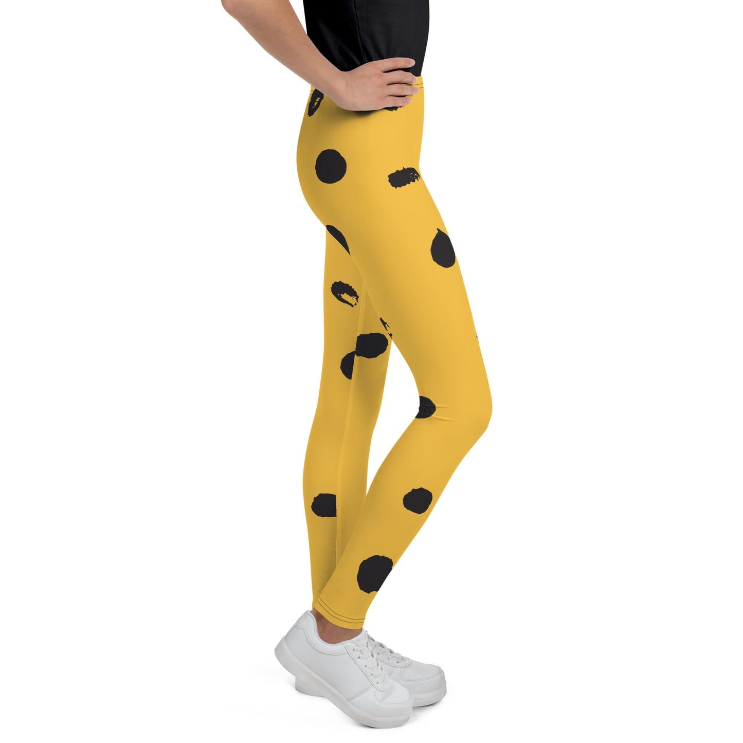 Leggings pour fille ado – pantalon de sport confortable et stretch pour yoga, gym et danse, sport, ballet, école, cadeau - legging