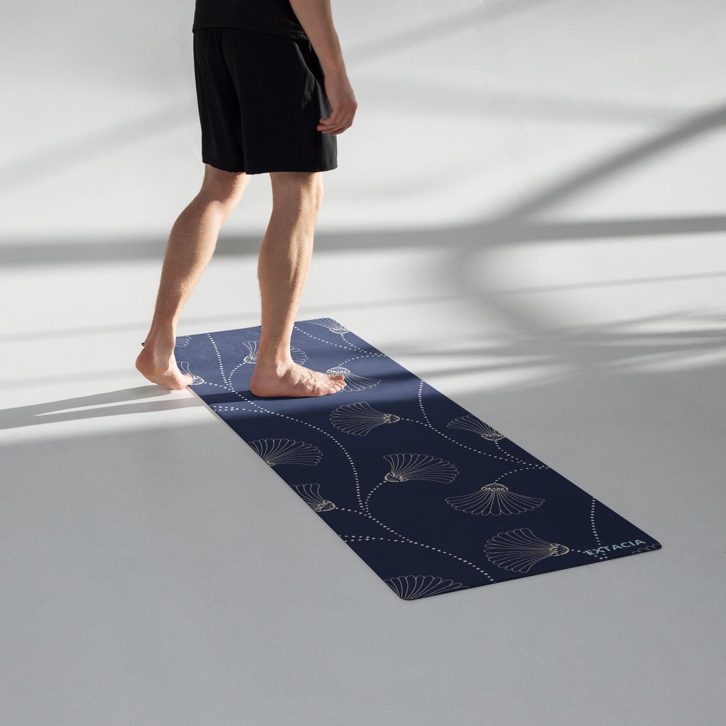 Tapis de sport - Tapis de Yoga - Antidérapant en Microfibre – Léger, Écologique et Durable - Pilates, Fitness, entrainement – cadeau