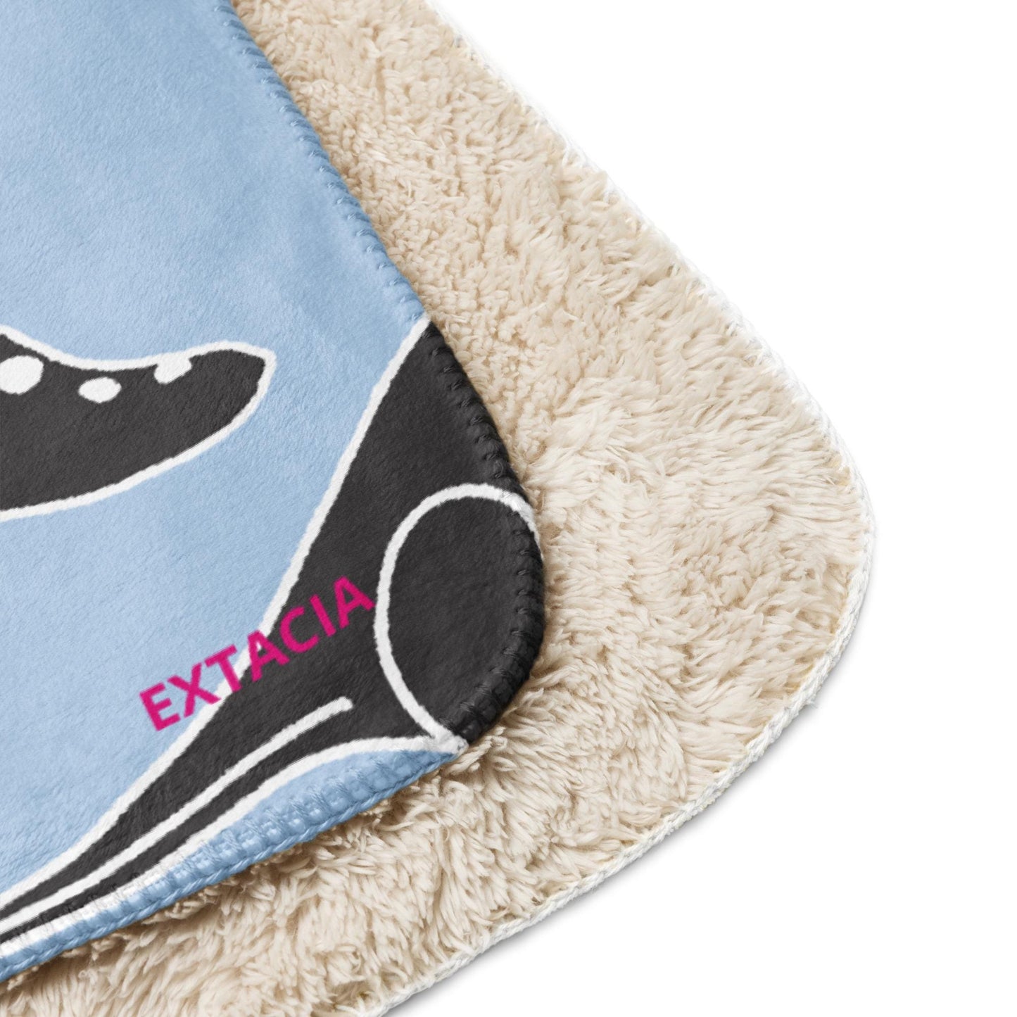 Plaid Doux en Sherpa Dinosaure – Couverture Chaude et Confortable - Salon, Canapé, Lit, décoration maison, cadeau, Noël anniversaire chambre