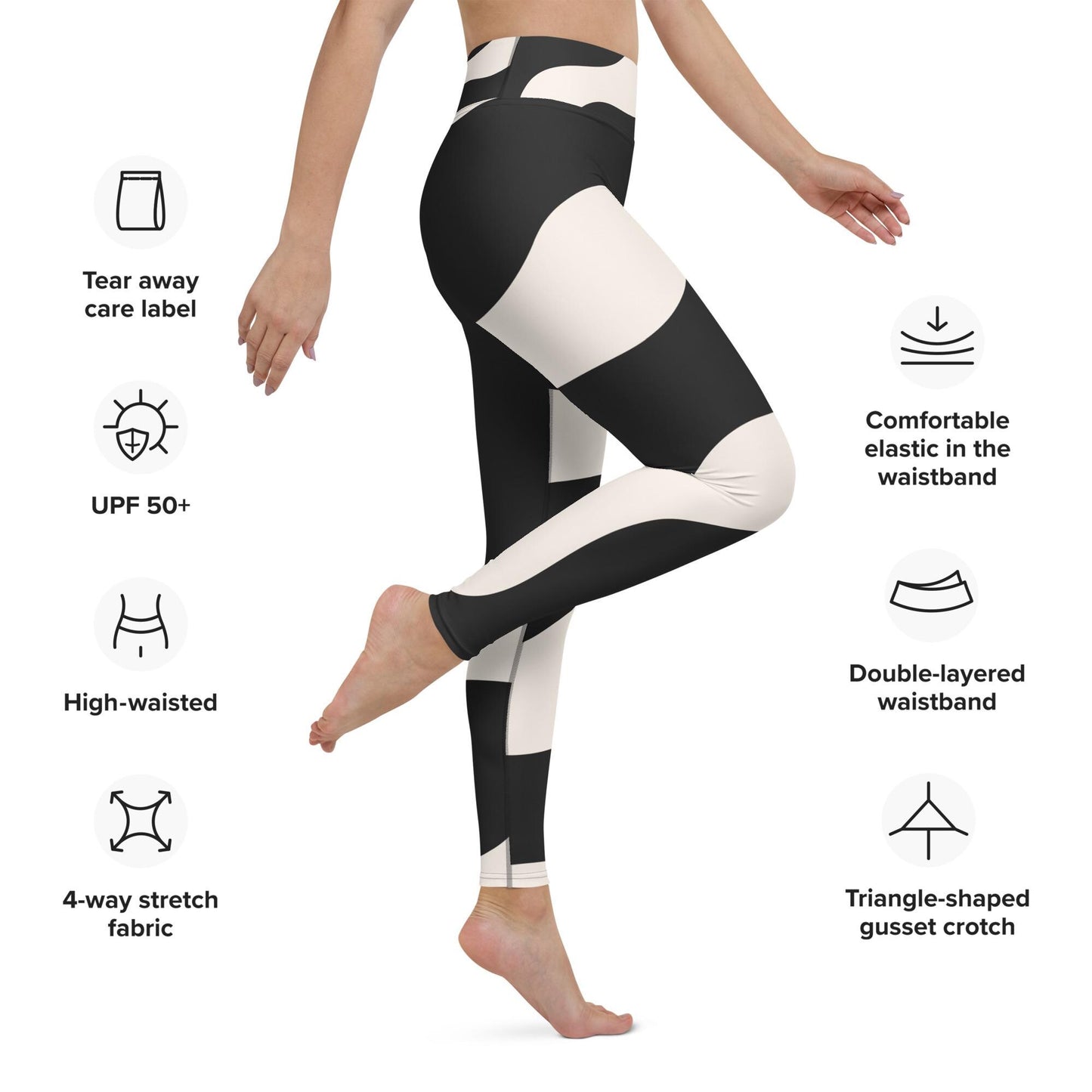 Legging de Yoga pour Femme – Legging Sport, Fitness - Pantalon Stretch, Confortable, Séchage Rapide - Méditation, Cadeau, Gymnastique