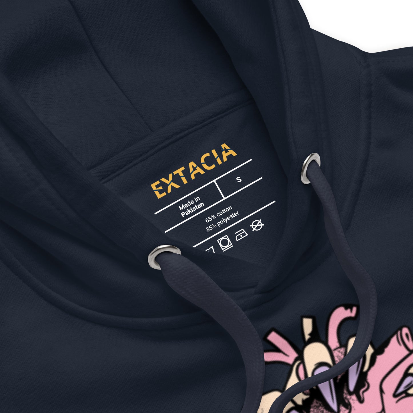 Sweat à capuche pour homme – 100% coton, doux et confortable – Coeur Déjà Pris, Rose