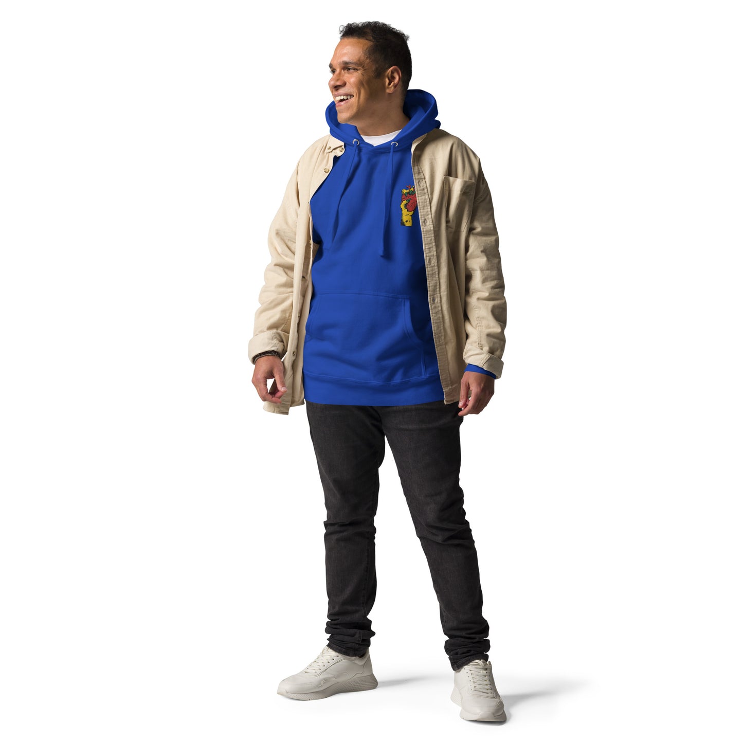 Sweat à capuche pour homme – 100% coton, doux et confortable, motif brodé – Coeur Déjà Pris