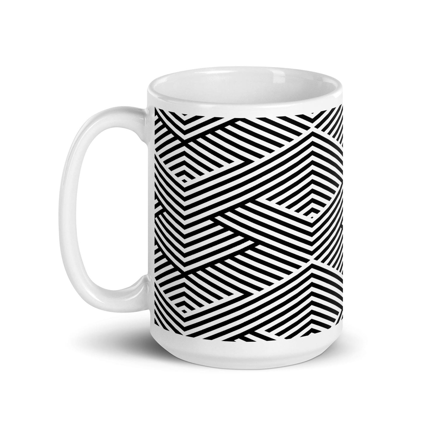 Mug en Céramique – 11, 15 et 20 oz - Tasse Design et Élégante -  Design Graphique - Personnalisable - cadeau, bureau, déco cuisine