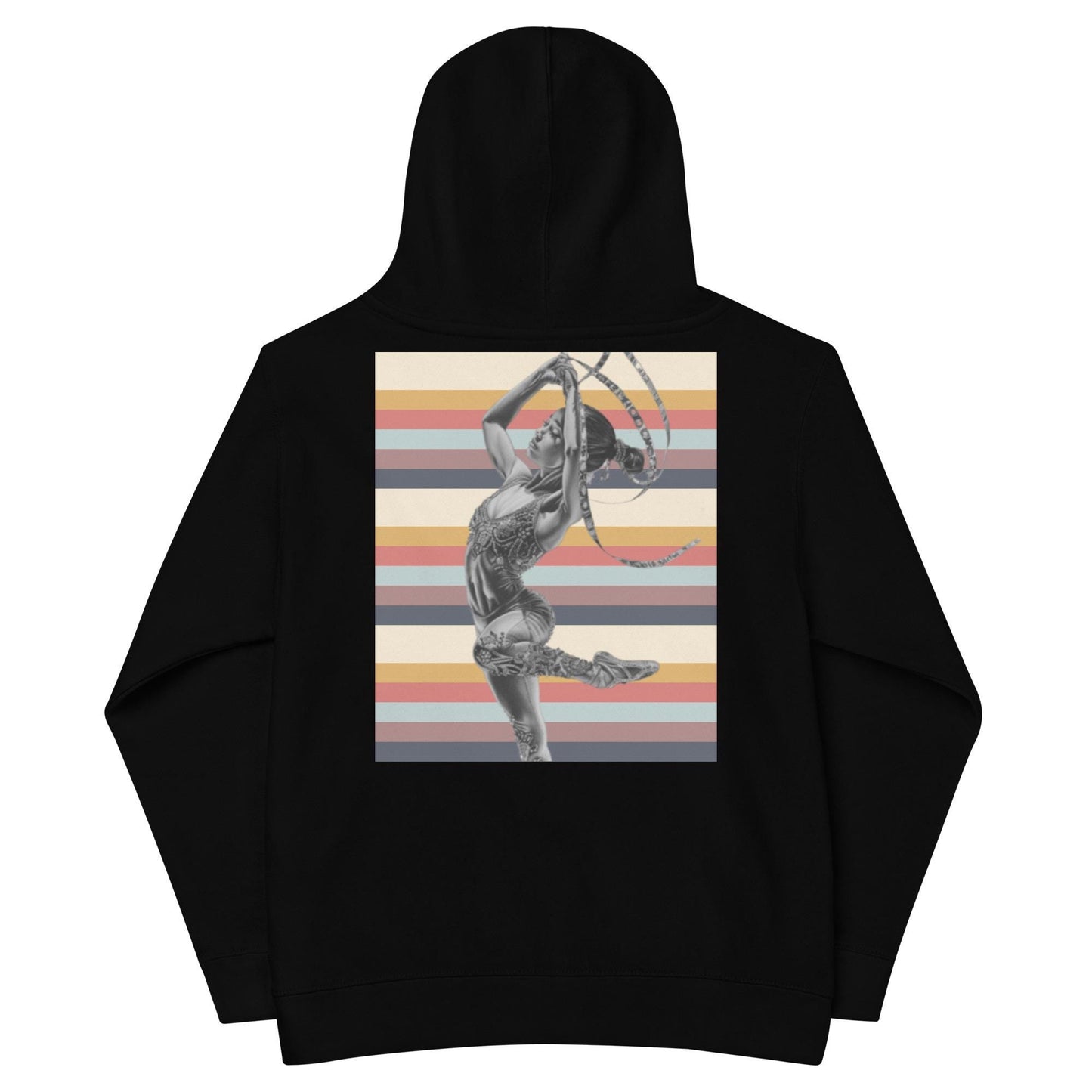 Sweat à Capuche pour Petite Fille en Coton mélangé avec Motif Imprimé - Pull chaud et doux pour enfant, hoodie mignon hiver cocooning cadeau