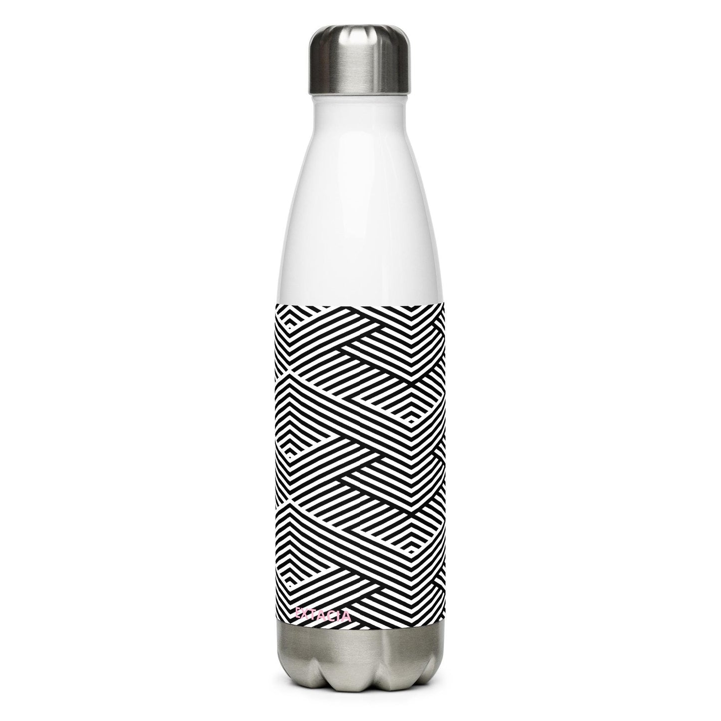 Bouteille en Inox - Gourde Étanche Isotherme en Acier Inoxydable – Design Graphique - Durable – Bureau, Sport, Camping Randonnée cadeau