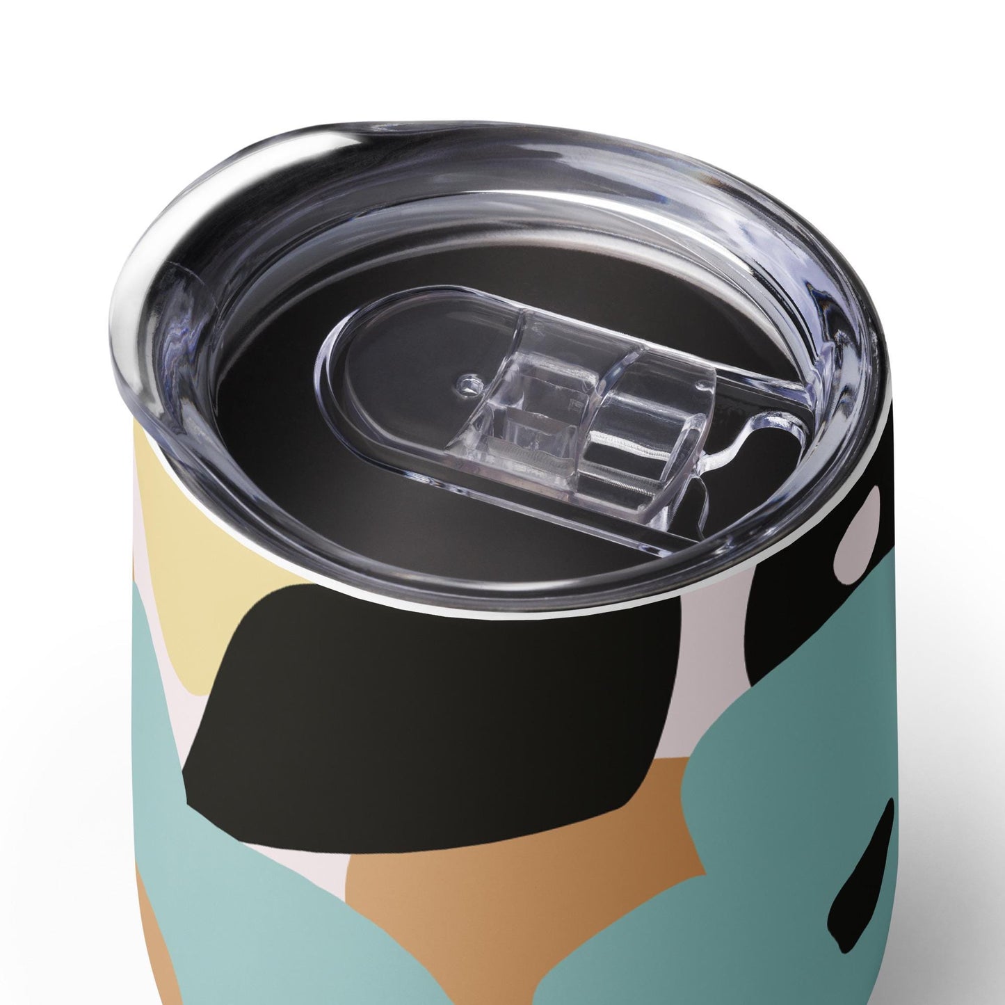 Mug Isotherme Inox - Petit Thermos Isotherme en Acier Inoxydable – Design Florale - Mug de Voyage, Gobelet à Vin, Café, Thé, Étanche