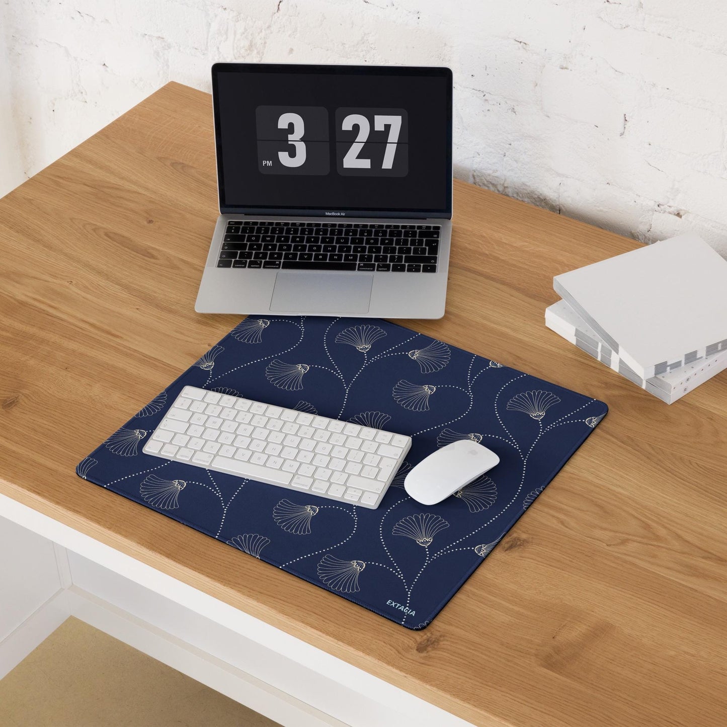 Tapis de Souris Gaming XXL - design minimaliste - surface lisse, base antidérapante, grand format, confortable, durable - Accessoire bureau