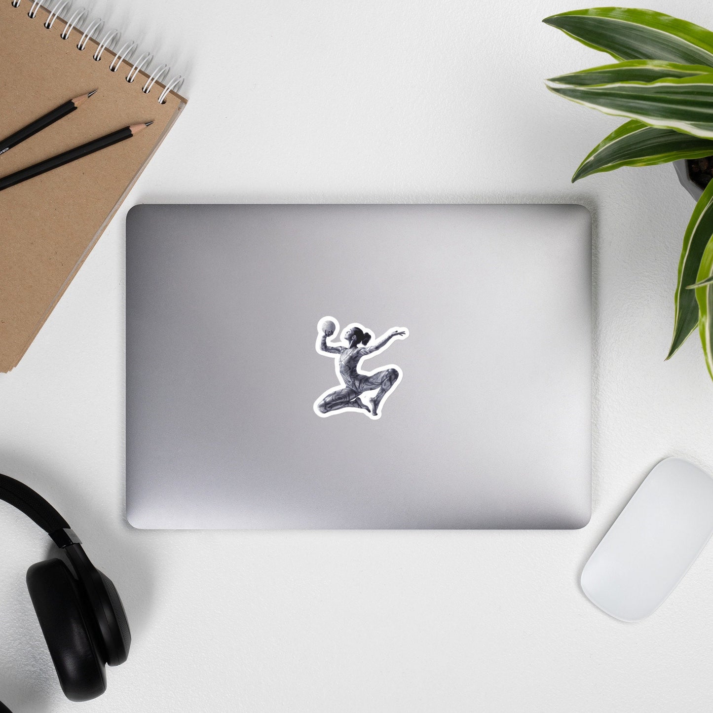 Pack d’autocollants – Illustrations découpées à l’unité – Inspiration Gymnaste Danseuse